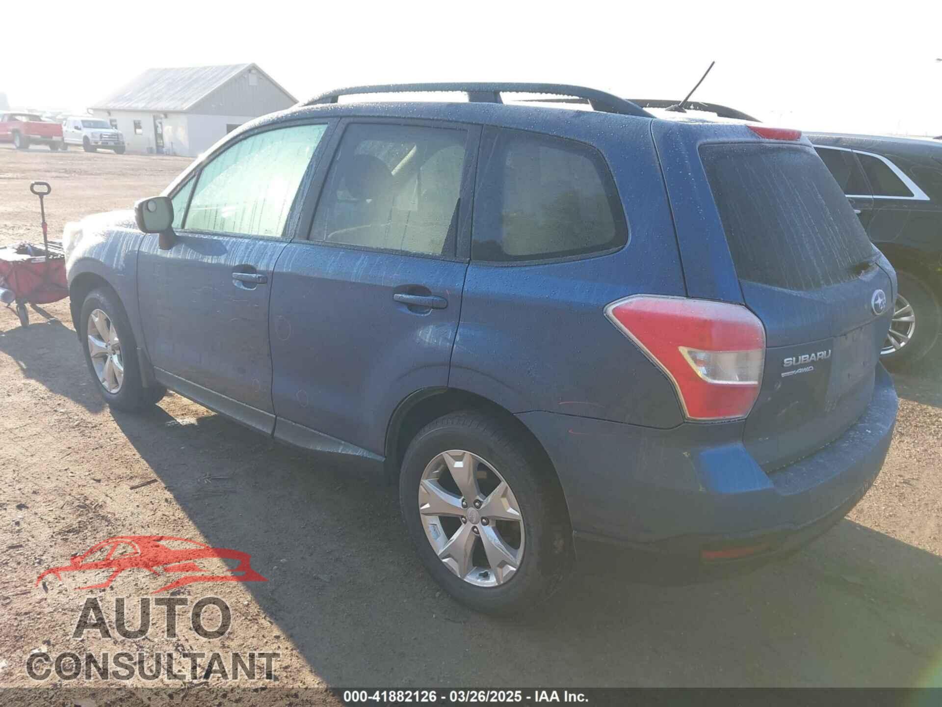 SUBARU FORESTER 2014 - JF2SJADC0EH494077