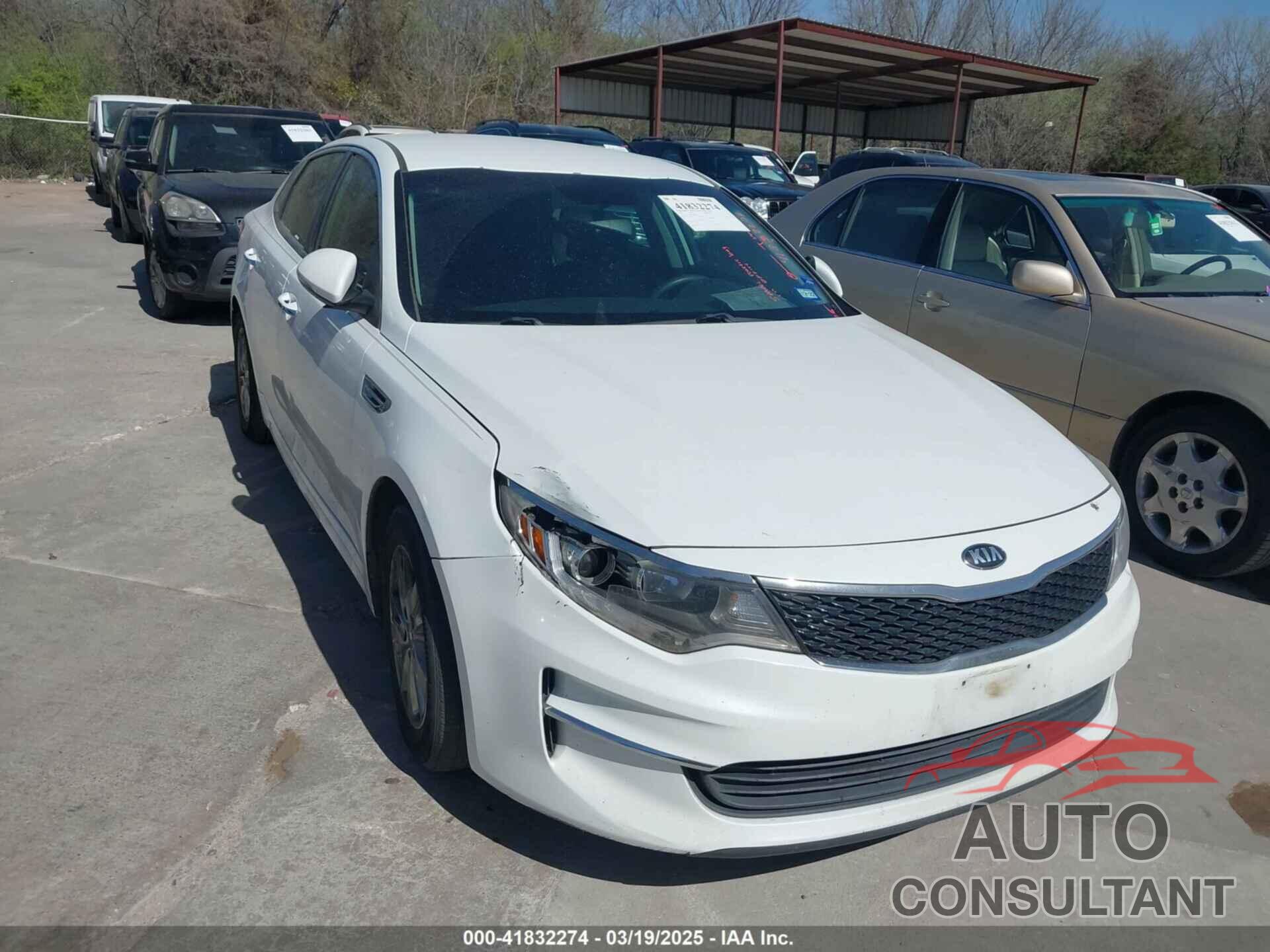 KIA OPTIMA 2018 - 5XXGT4L39JG190285