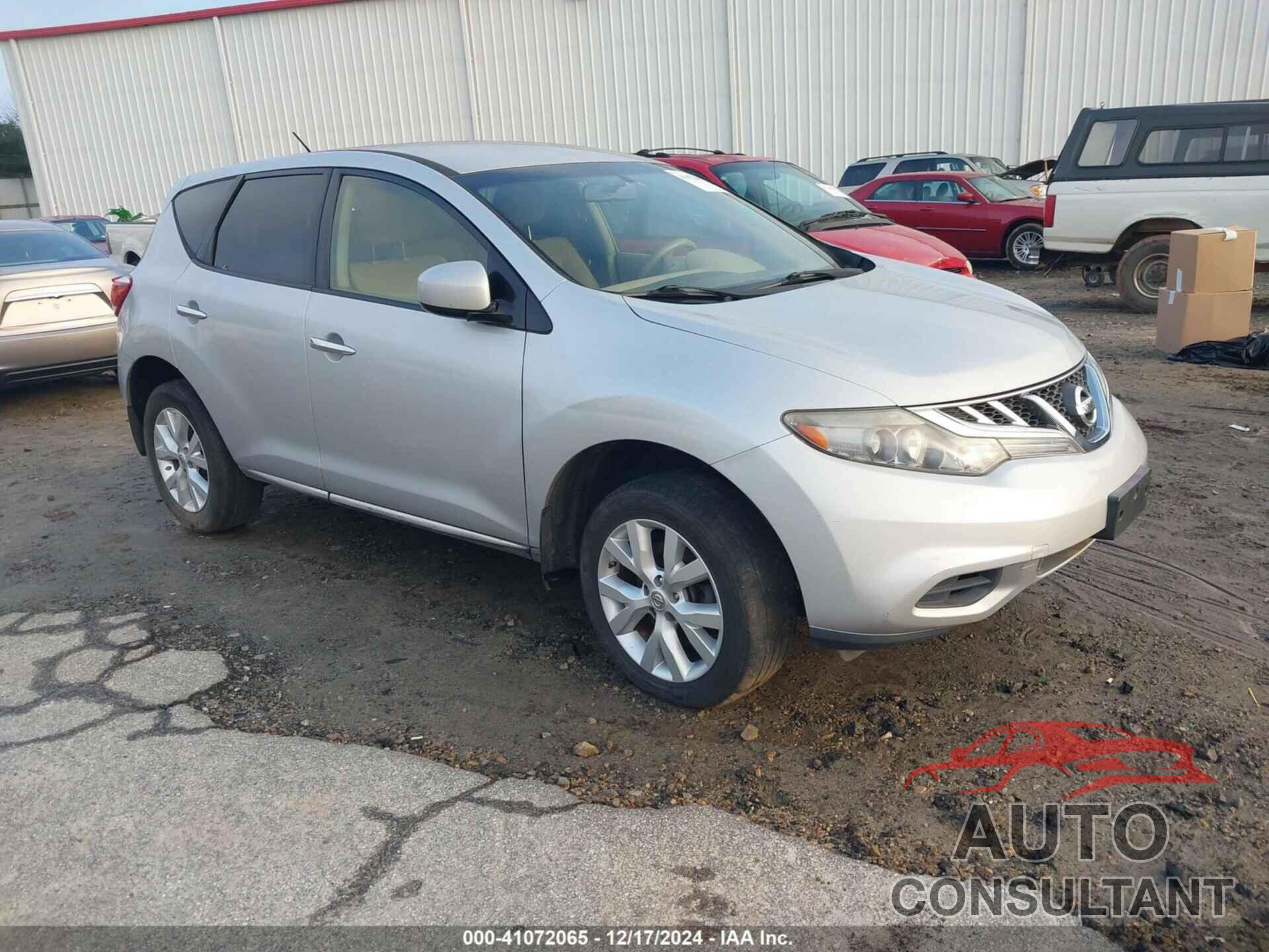 NISSAN MURANO 2013 - JN8AZ1MW8DW312797