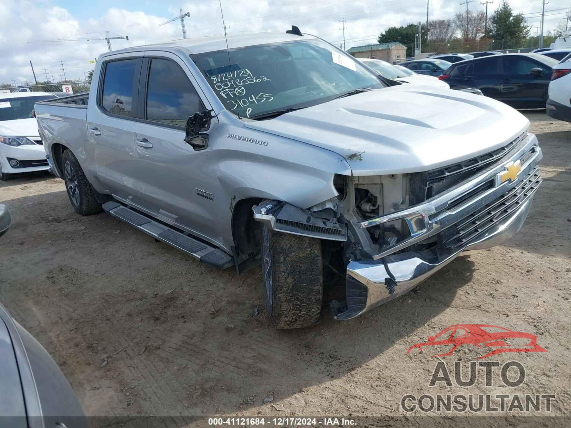 CHEVROLET SILVERADO 2021 - 3GCPWCED6MG310455