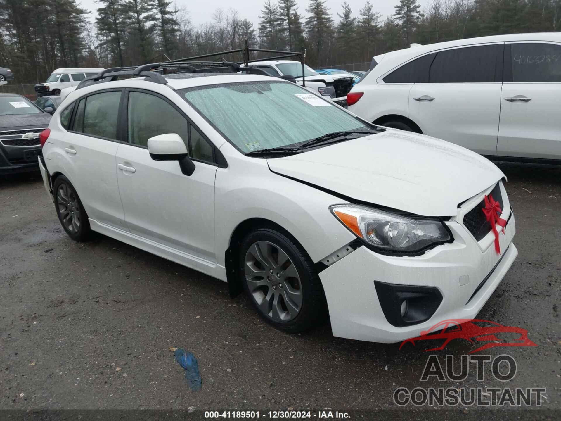 SUBARU IMPREZA 2013 - JF1GPAS67DH853977