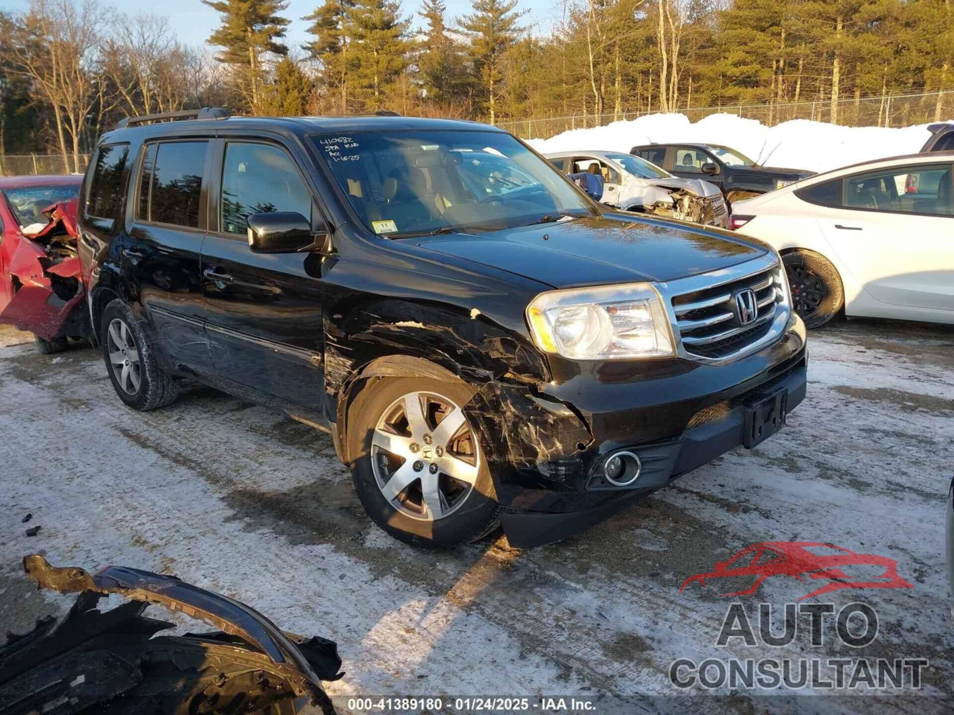 HONDA PILOT 2012 - 5FNYF4H92CB043336