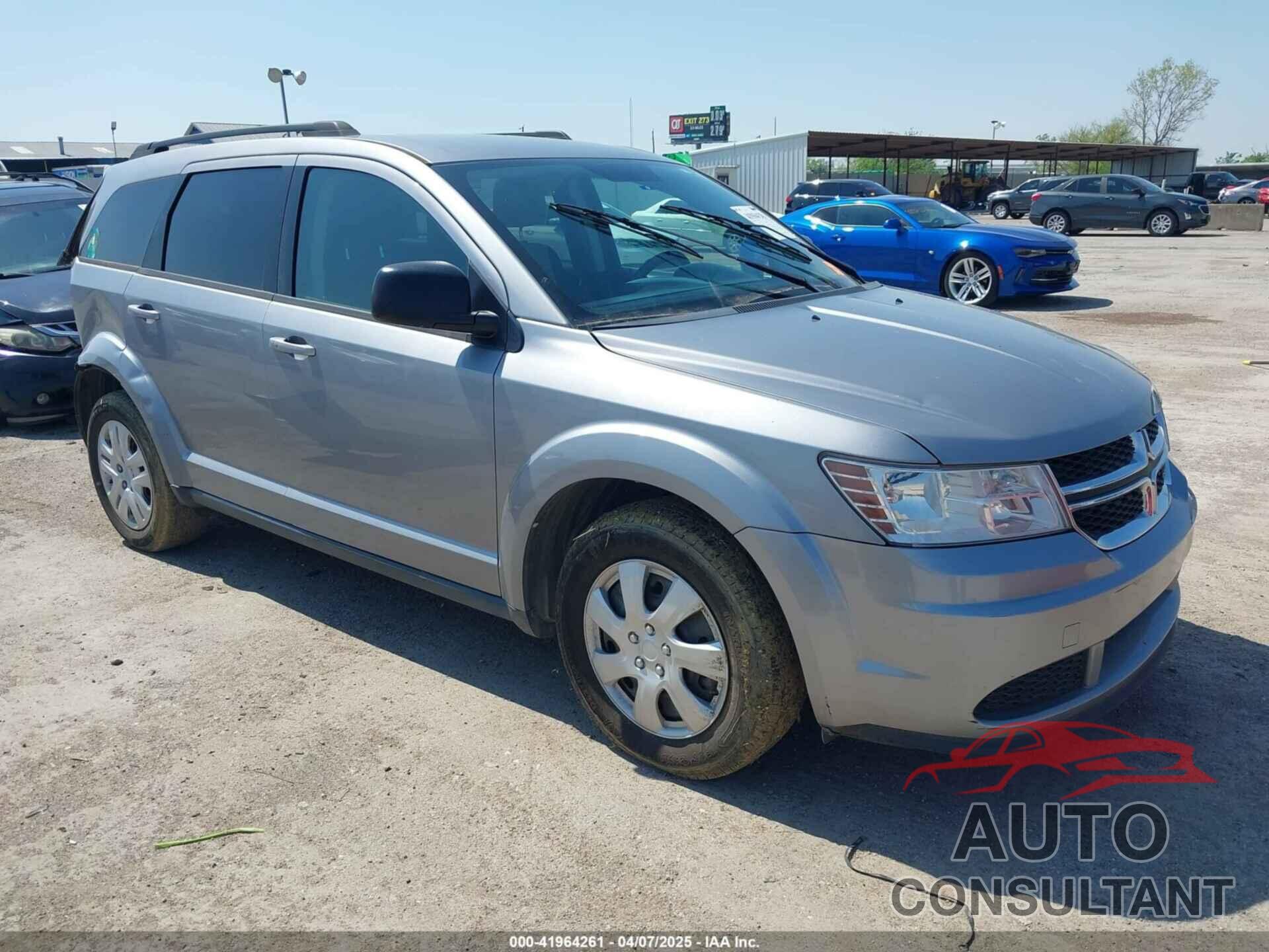 DODGE JOURNEY 2017 - 3C4PDCAB8HT524287
