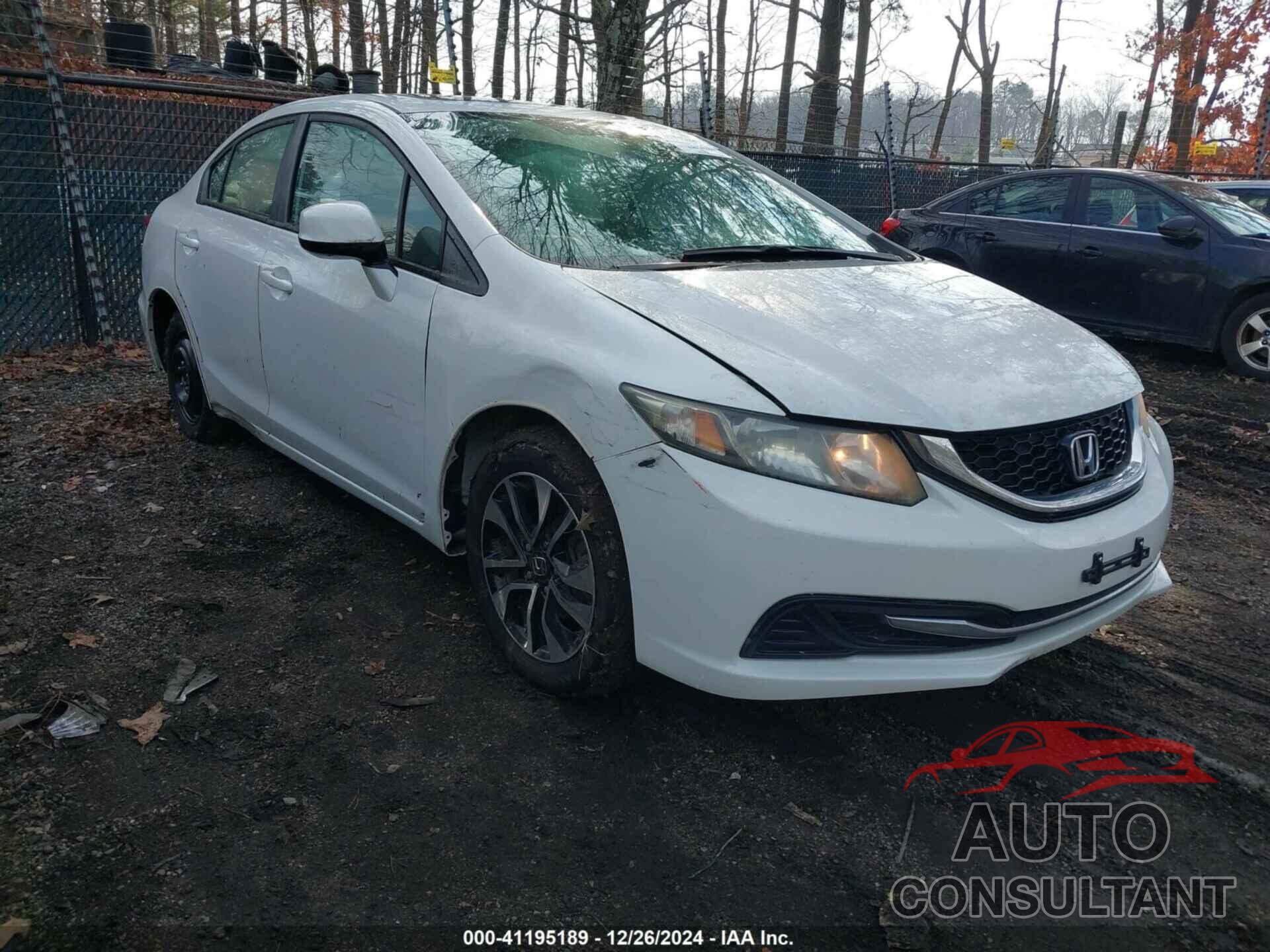 HONDA CIVIC 2013 - 19XFB2F88DE085566