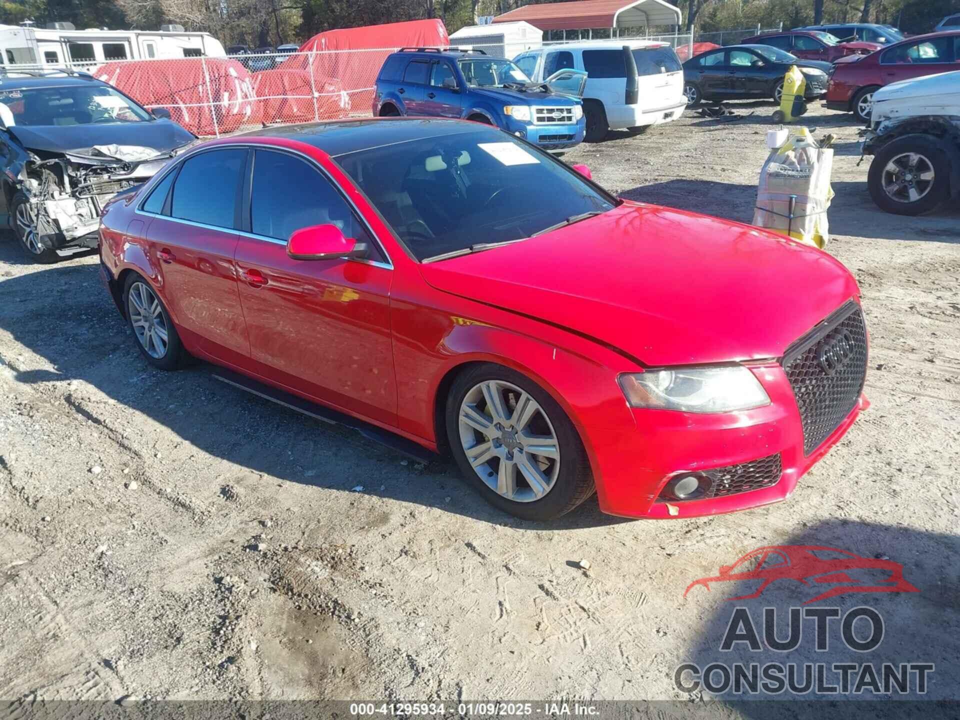 AUDI A4 2010 - WAUFFAFL1AN038872