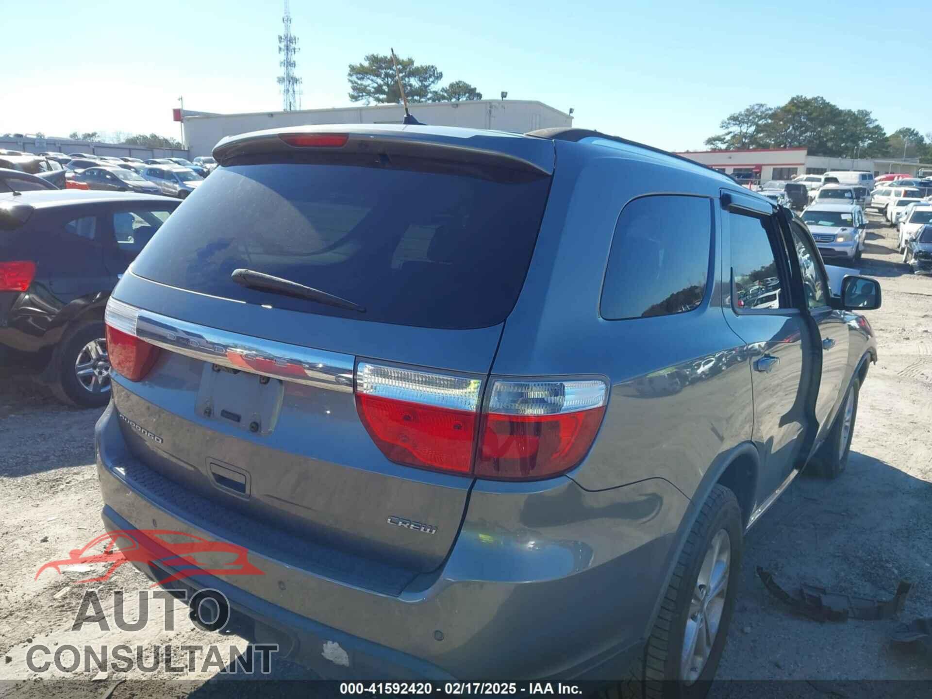DODGE DURANGO 2012 - 1C4RDHDG4CC130416