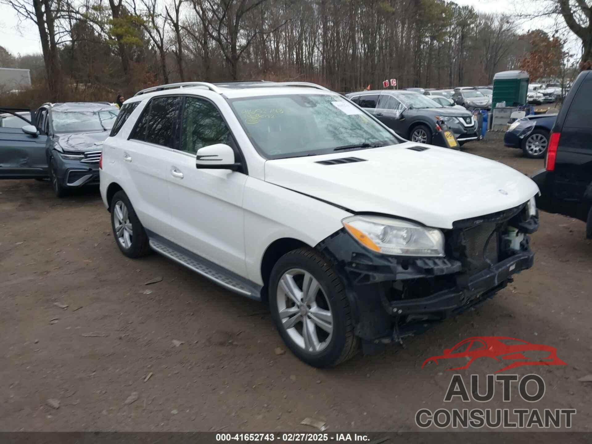 MERCEDES-BENZ ML 350 2014 - 4JGDA5HB0EA395974