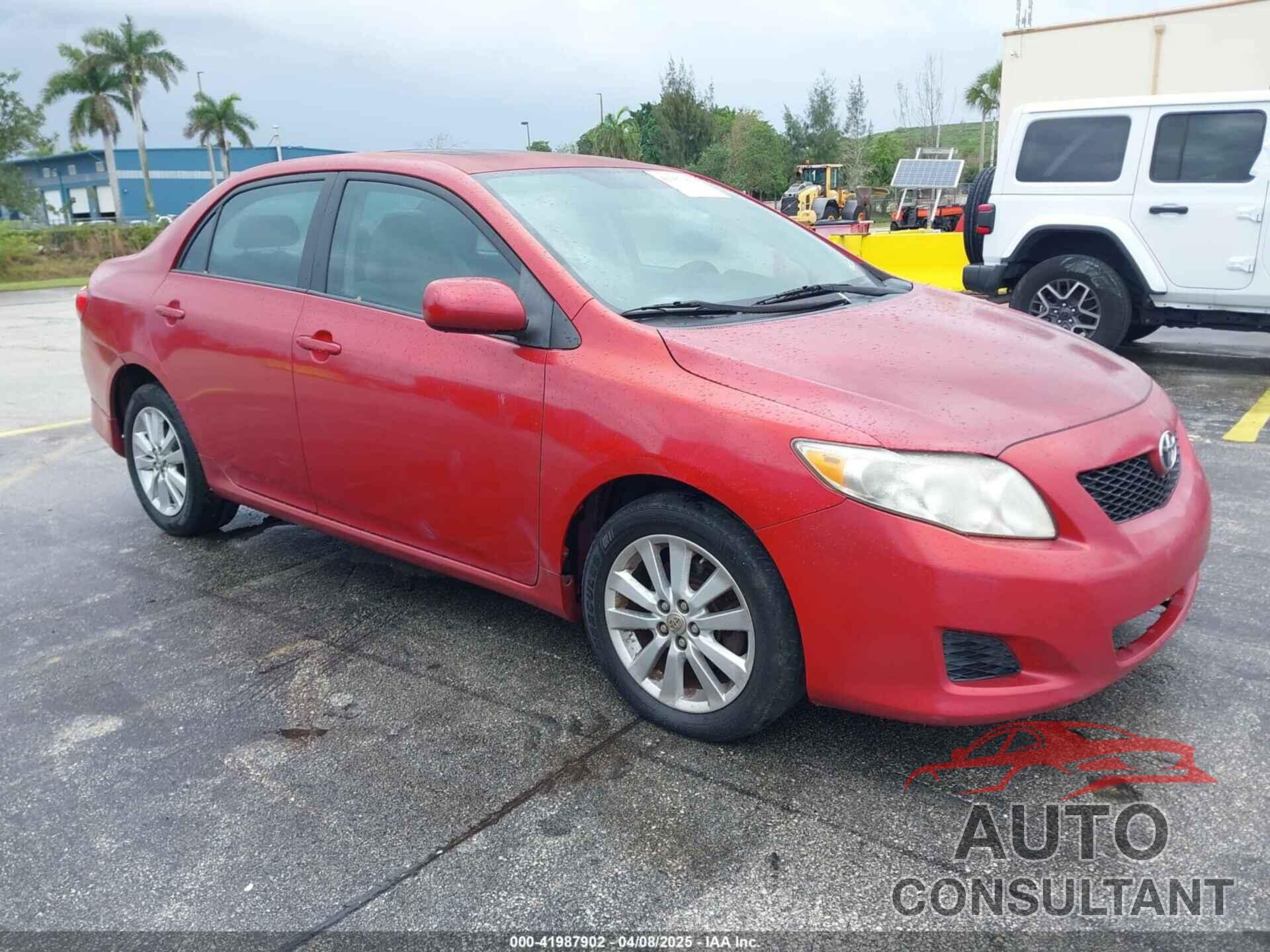 TOYOTA COROLLA 2009 - 1NXBU40E39Z022074