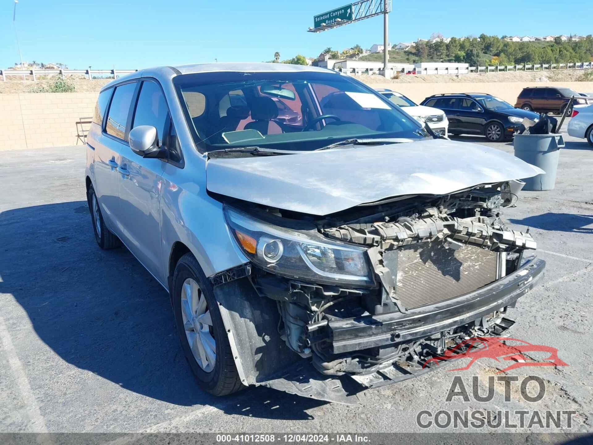 KIA SEDONA 2015 - KNDMA5C19F6066875