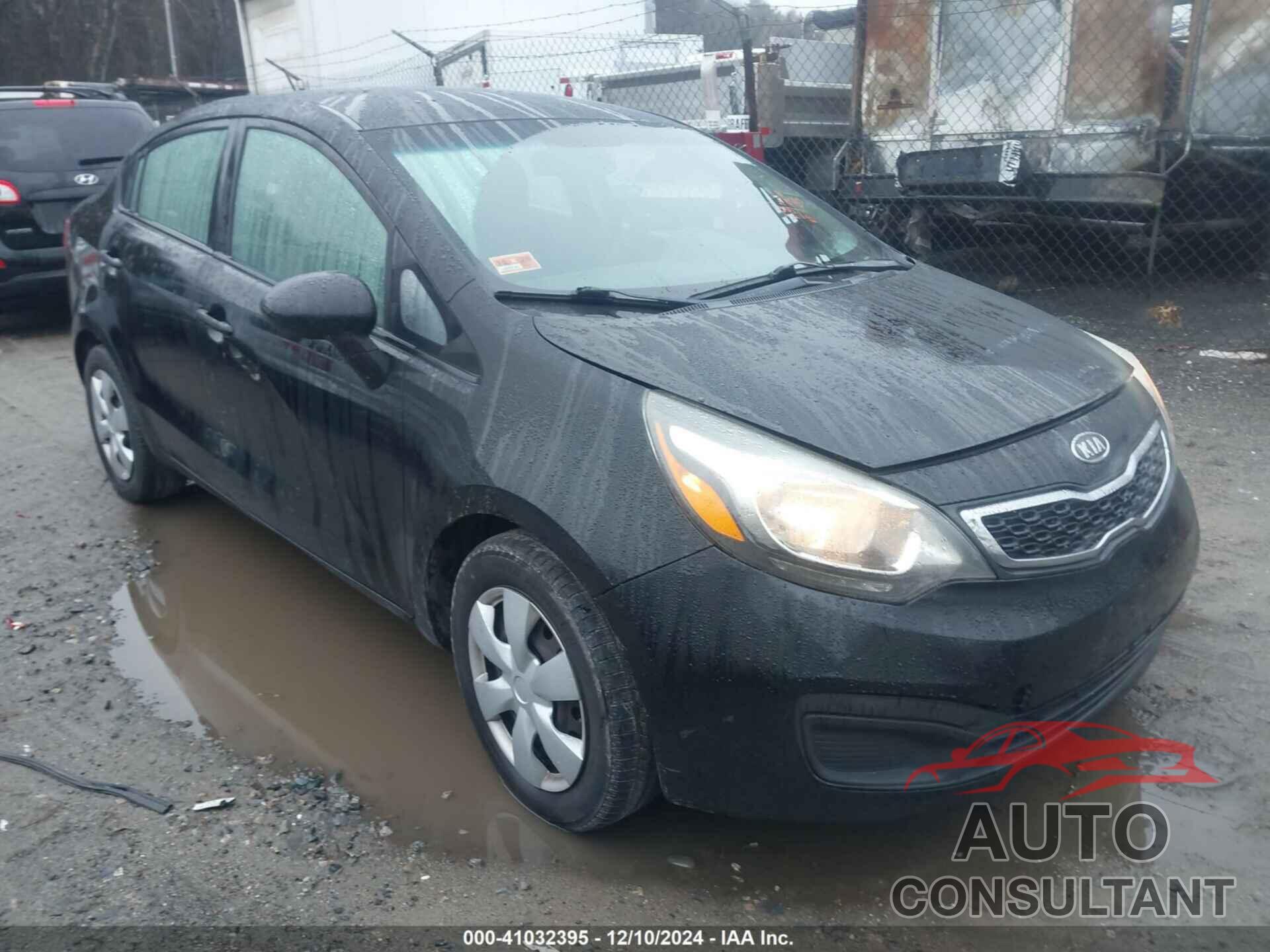 KIA RIO 2012 - KNADN4A34C6095258