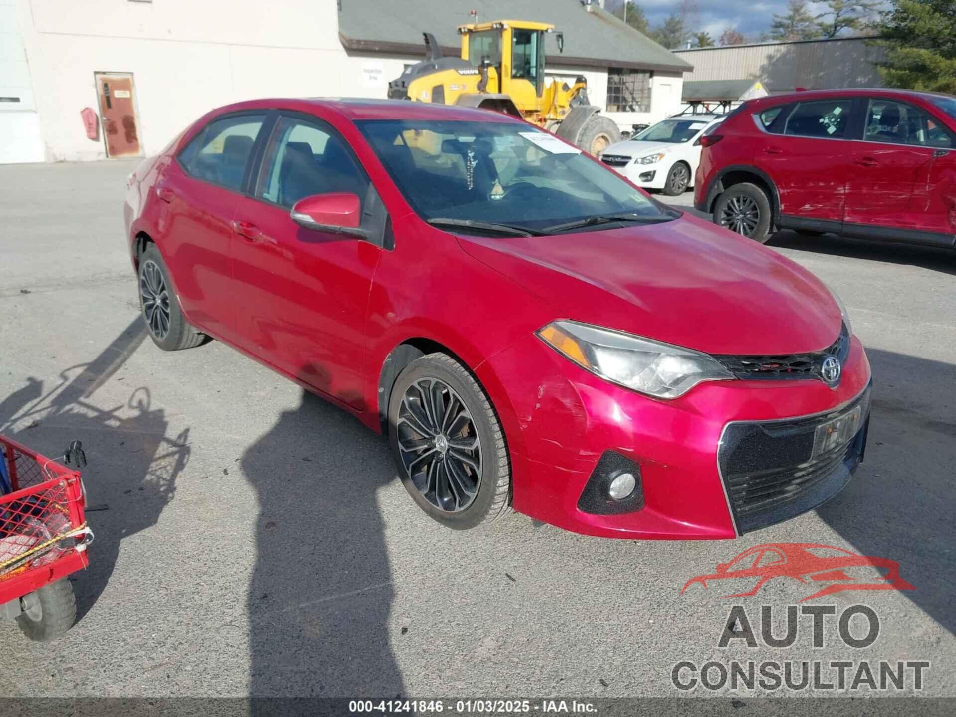 TOYOTA COROLLA 2015 - 2T1BURHE2FC471552