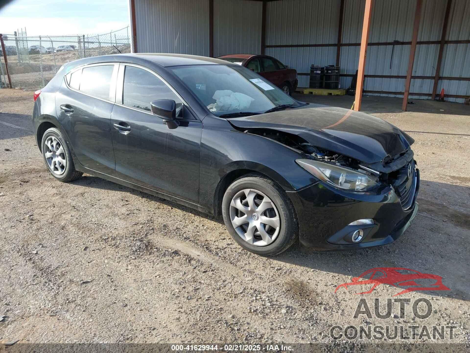 MAZDA MAZDA3 2014 - JM1BM1K74E1192943