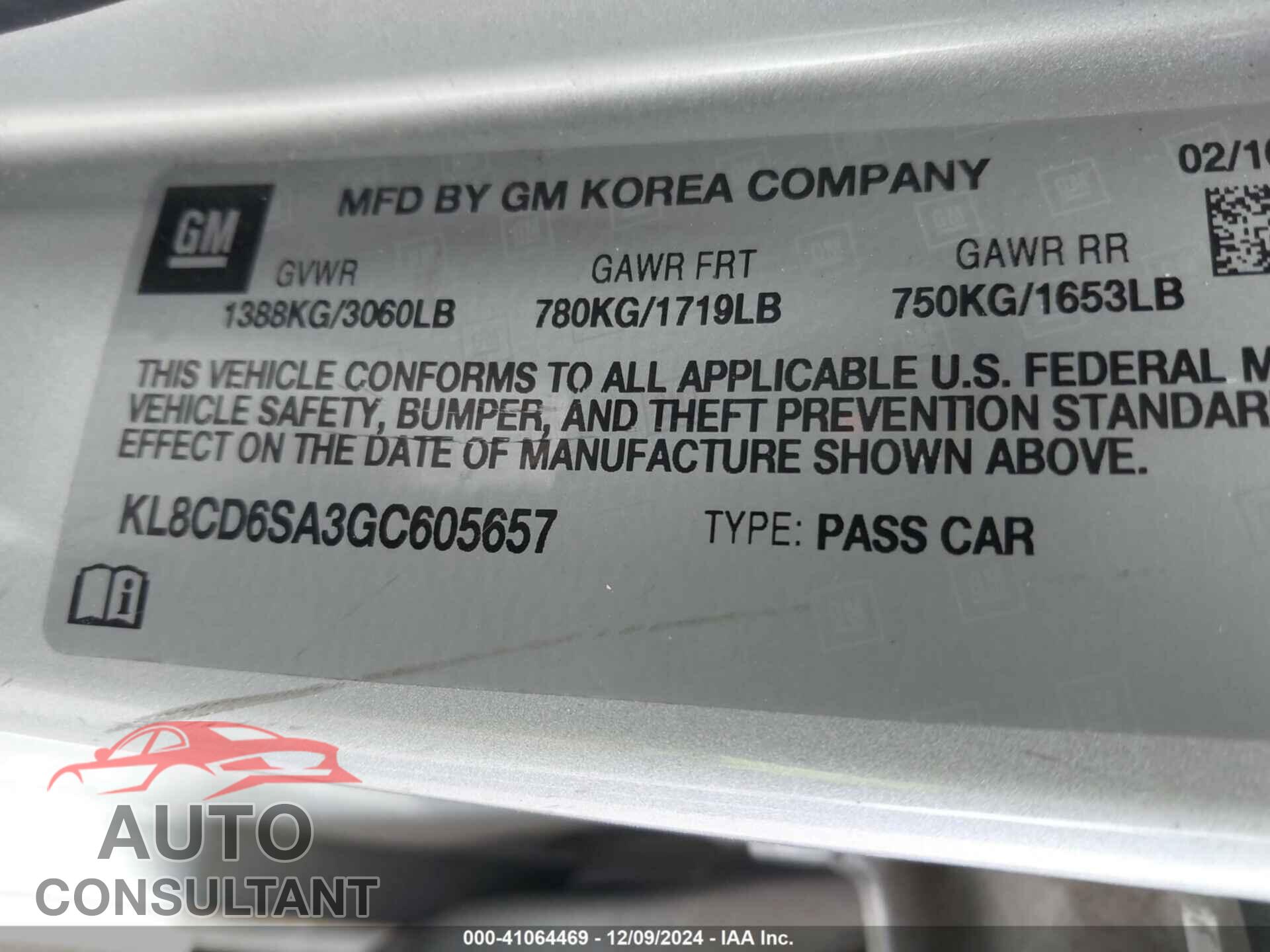 CHEVROLET SPARK 2016 - KL8CD6SA3GC605657