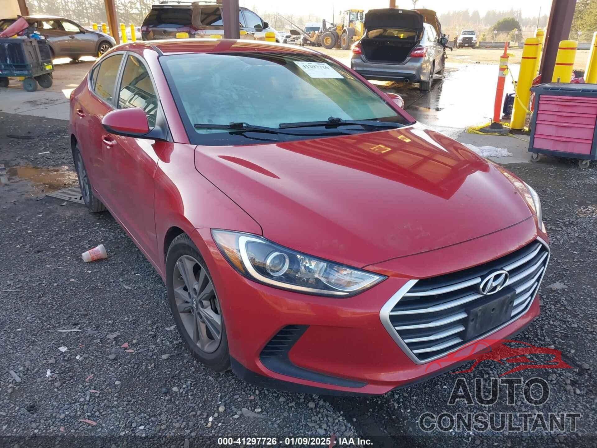 HYUNDAI ELANTRA 2018 - 5NPD84LF1JH348265