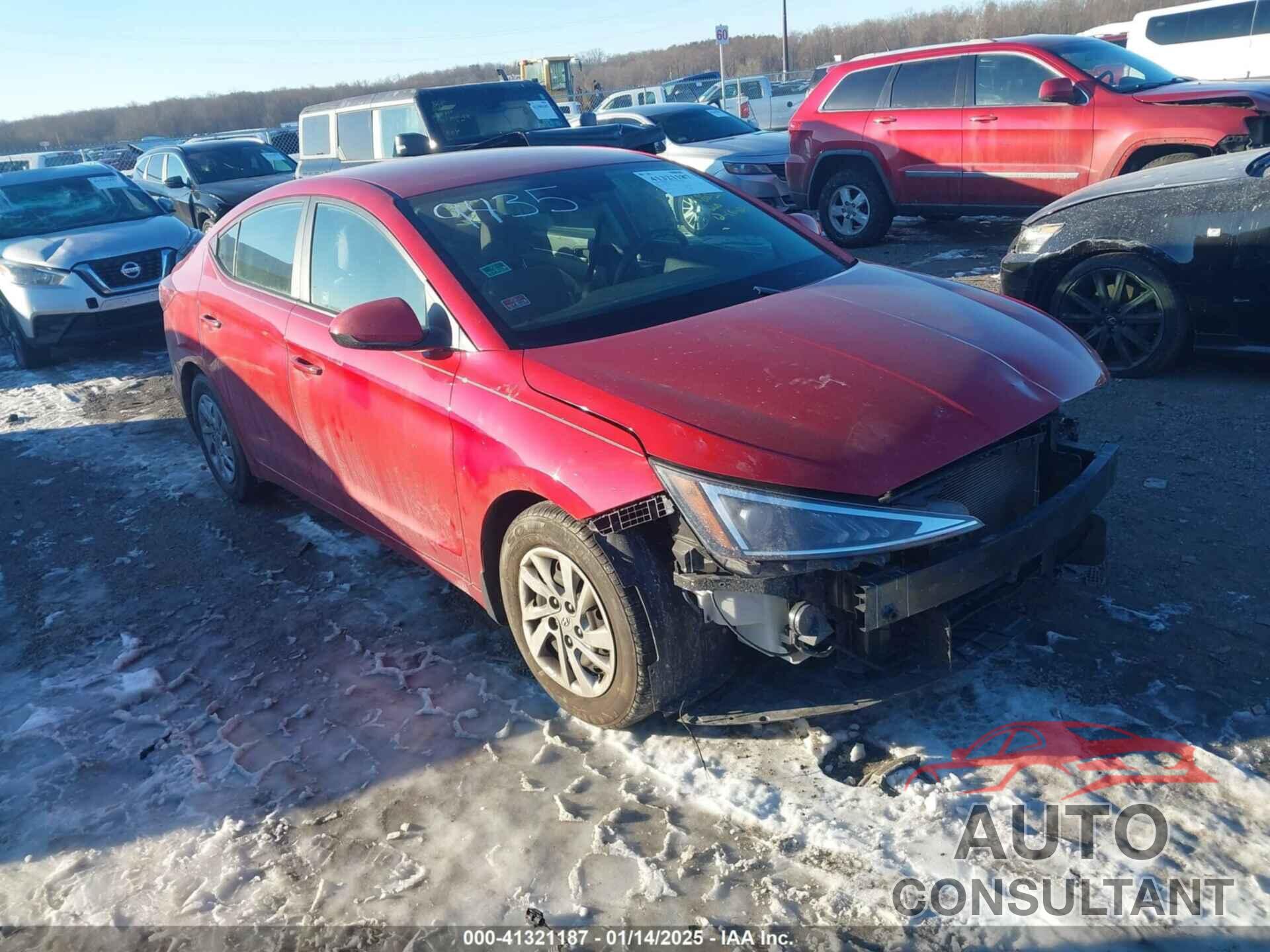 HYUNDAI ELANTRA 2020 - KMHD74LF5LU899435
