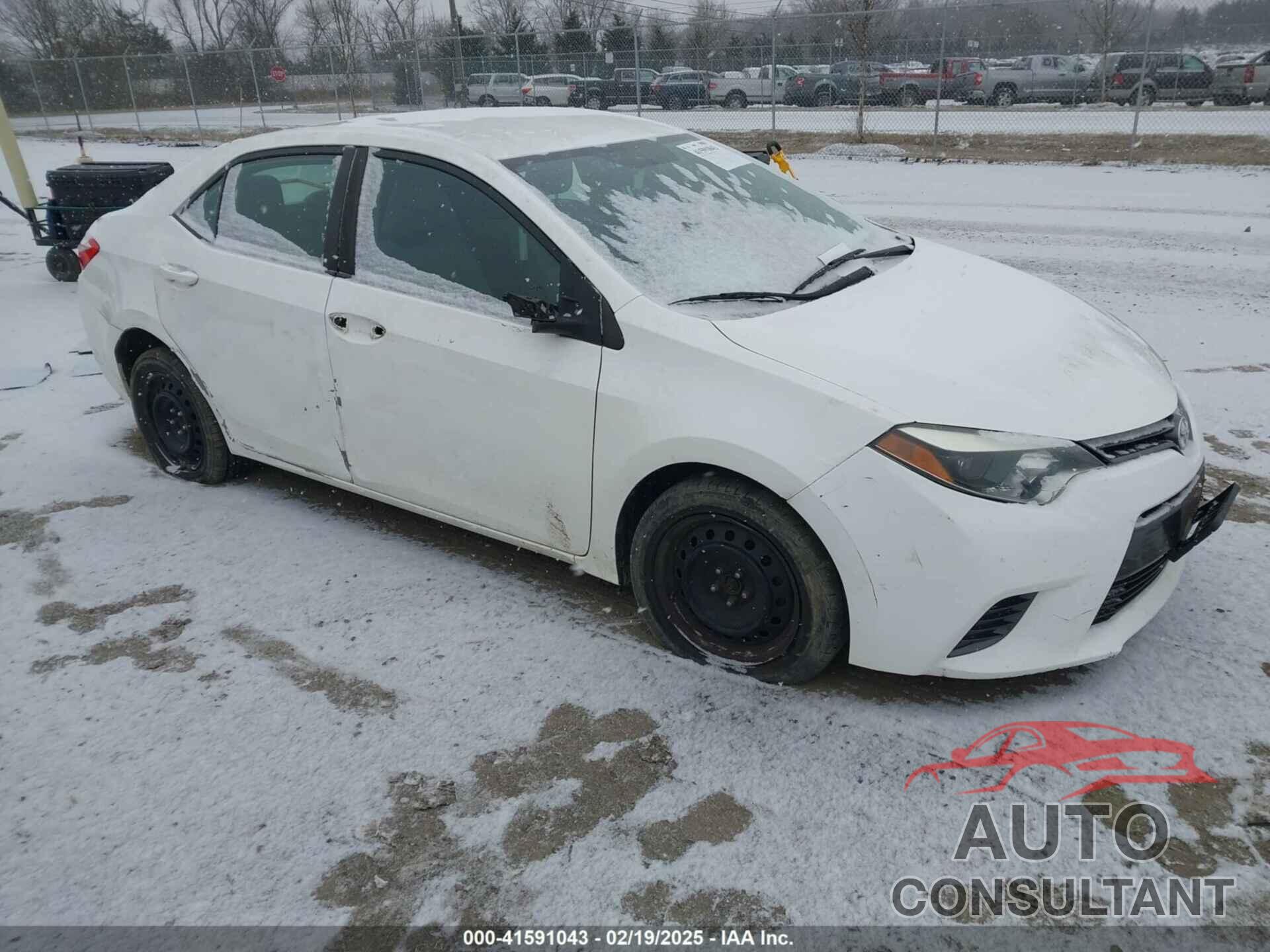 TOYOTA COROLLA 2016 - 2T1BURHEXGC561940