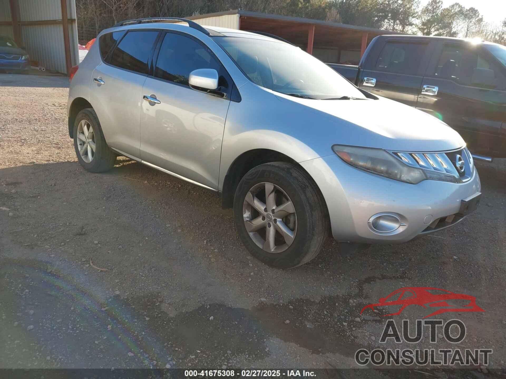 NISSAN MURANO 2010 - JN8AZ1MW4AW136892