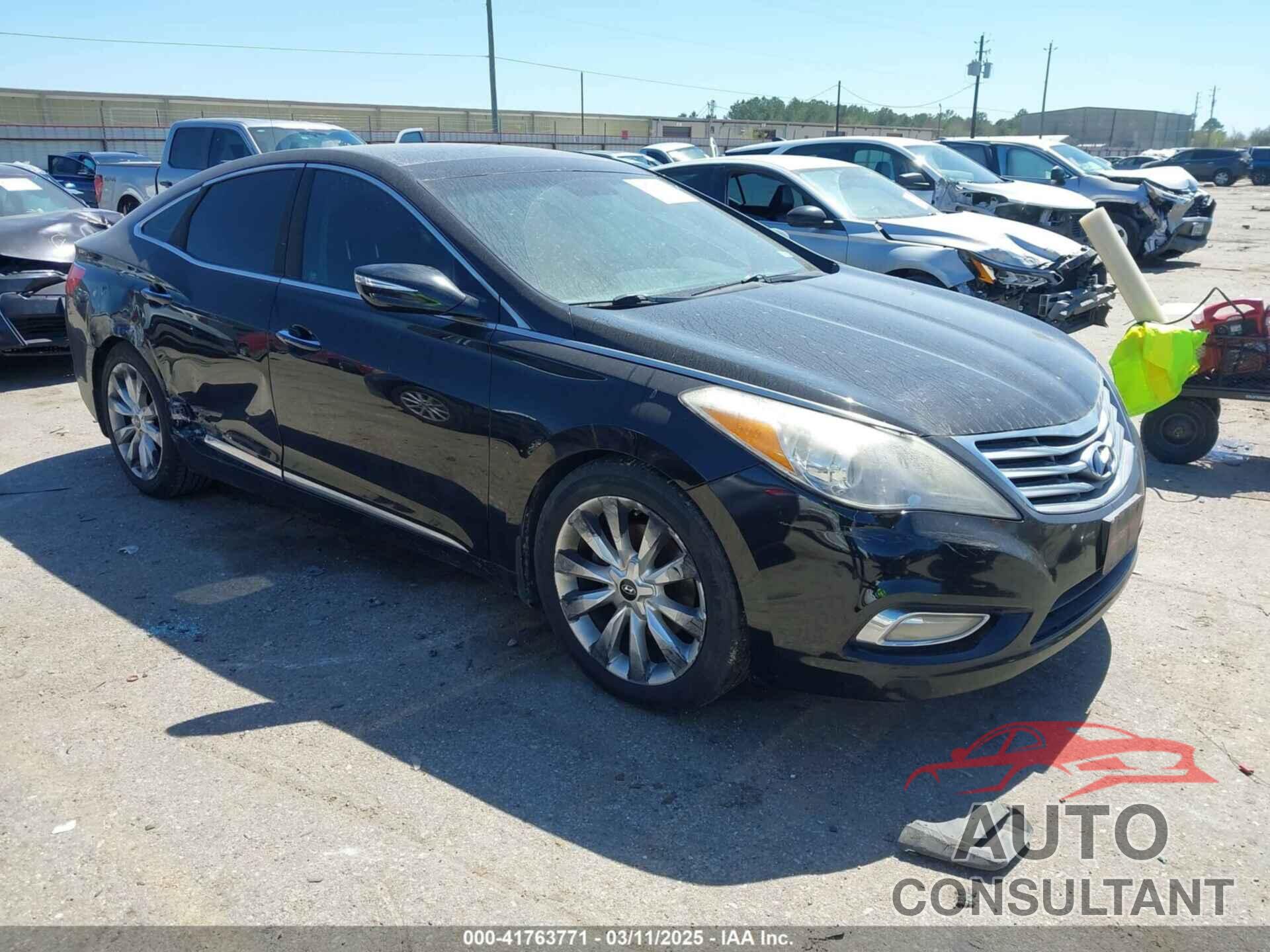 HYUNDAI AZERA 2013 - KMHFH4JG4DA287957
