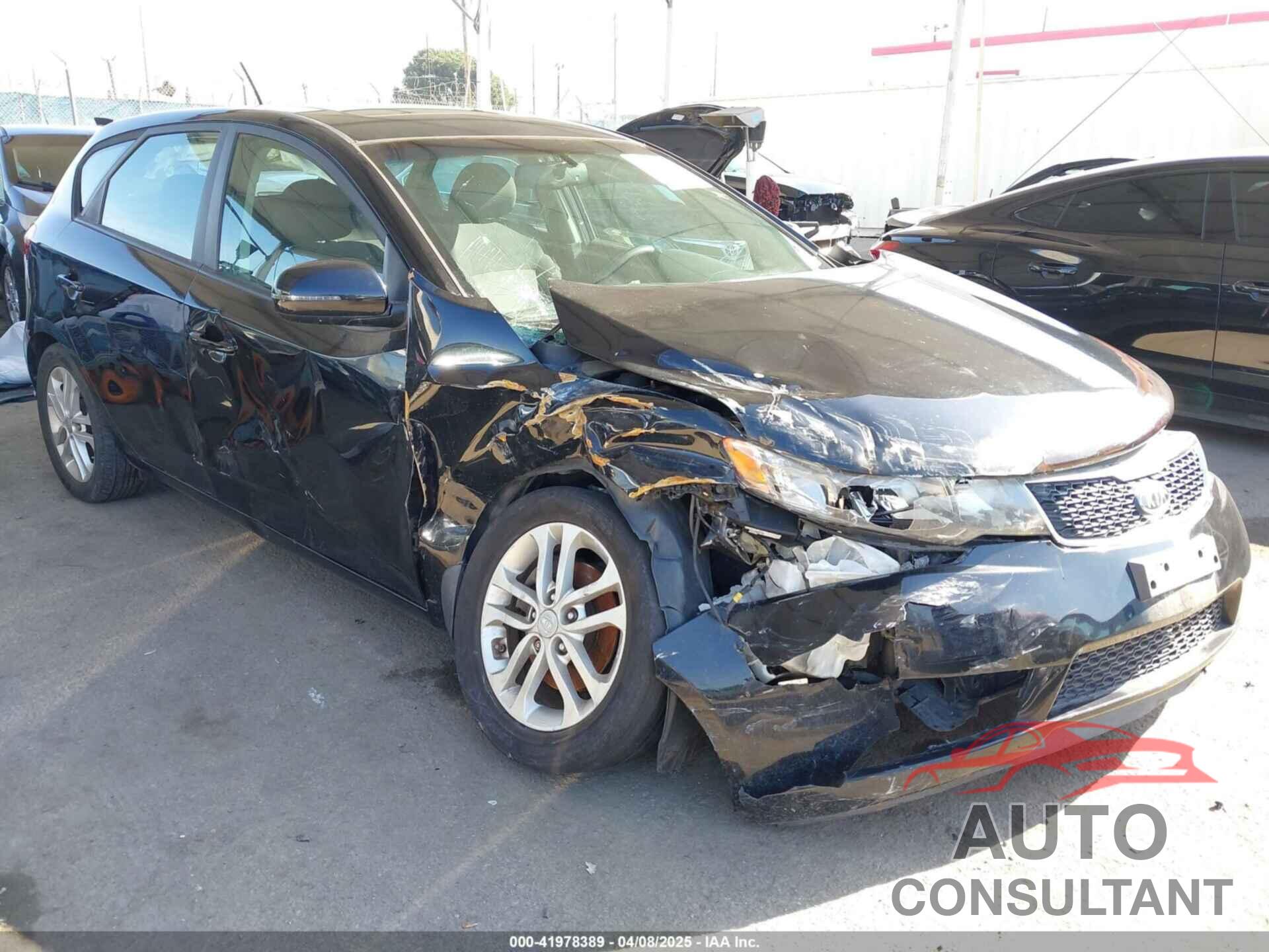 KIA FORTE 2012 - KNAFU5A21C5567334