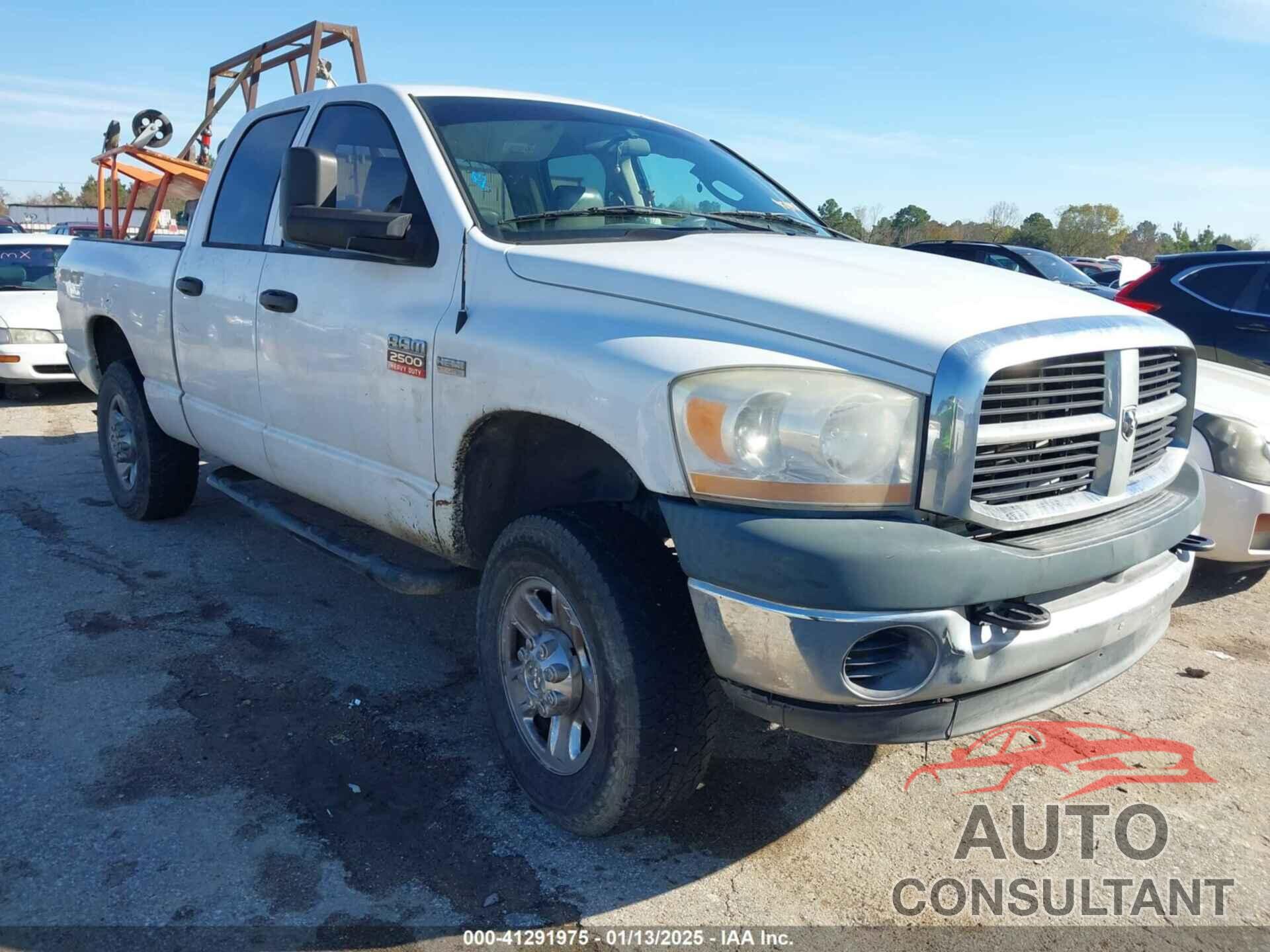 DODGE RAM 2500 2009 - 3D7KS28T79G501477