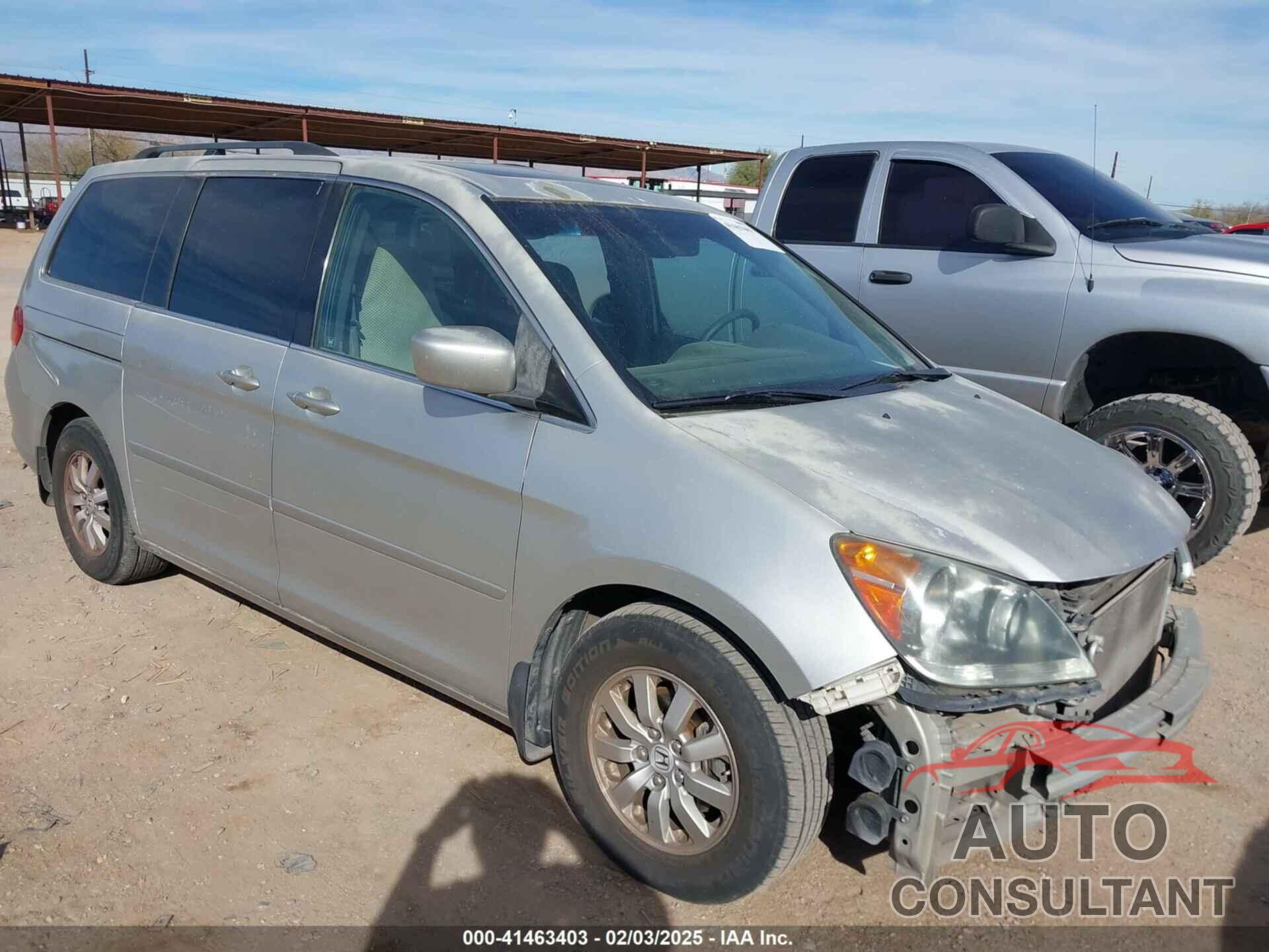 HONDA ODYSSEY 2009 - 5FNRL38739B019688