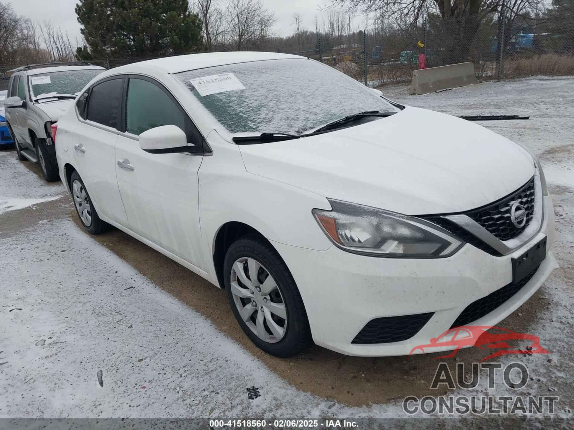 NISSAN SENTRA 2016 - 3N1AB7AP2GY249695