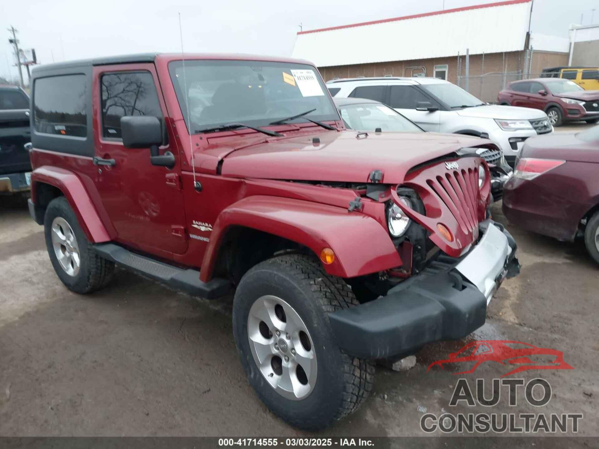 JEEP WRANGLER 2013 - 1C4AJWBG7DL501146
