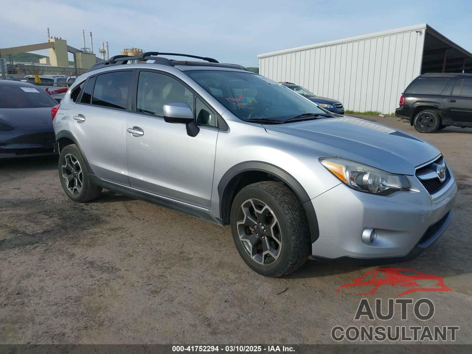 SUBARU XV CROSSTREK 2014 - JF2GPAVC1EH317993