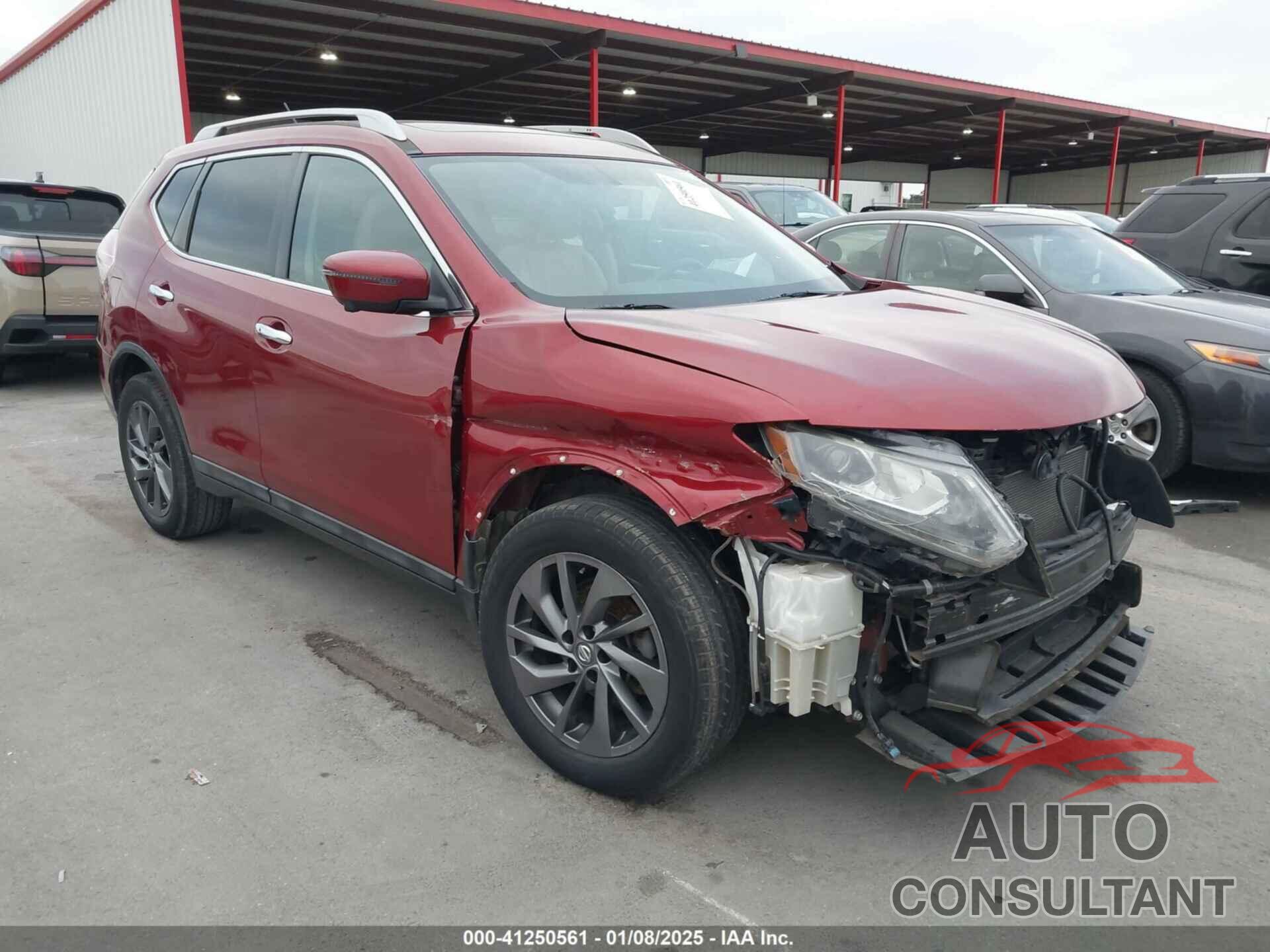 NISSAN ROGUE 2016 - 5N1AT2MT2GC894826