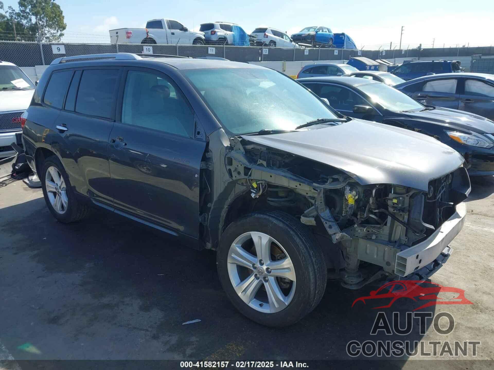 TOYOTA HIGHLANDER 2010 - 5TDYK3EH8AS012683