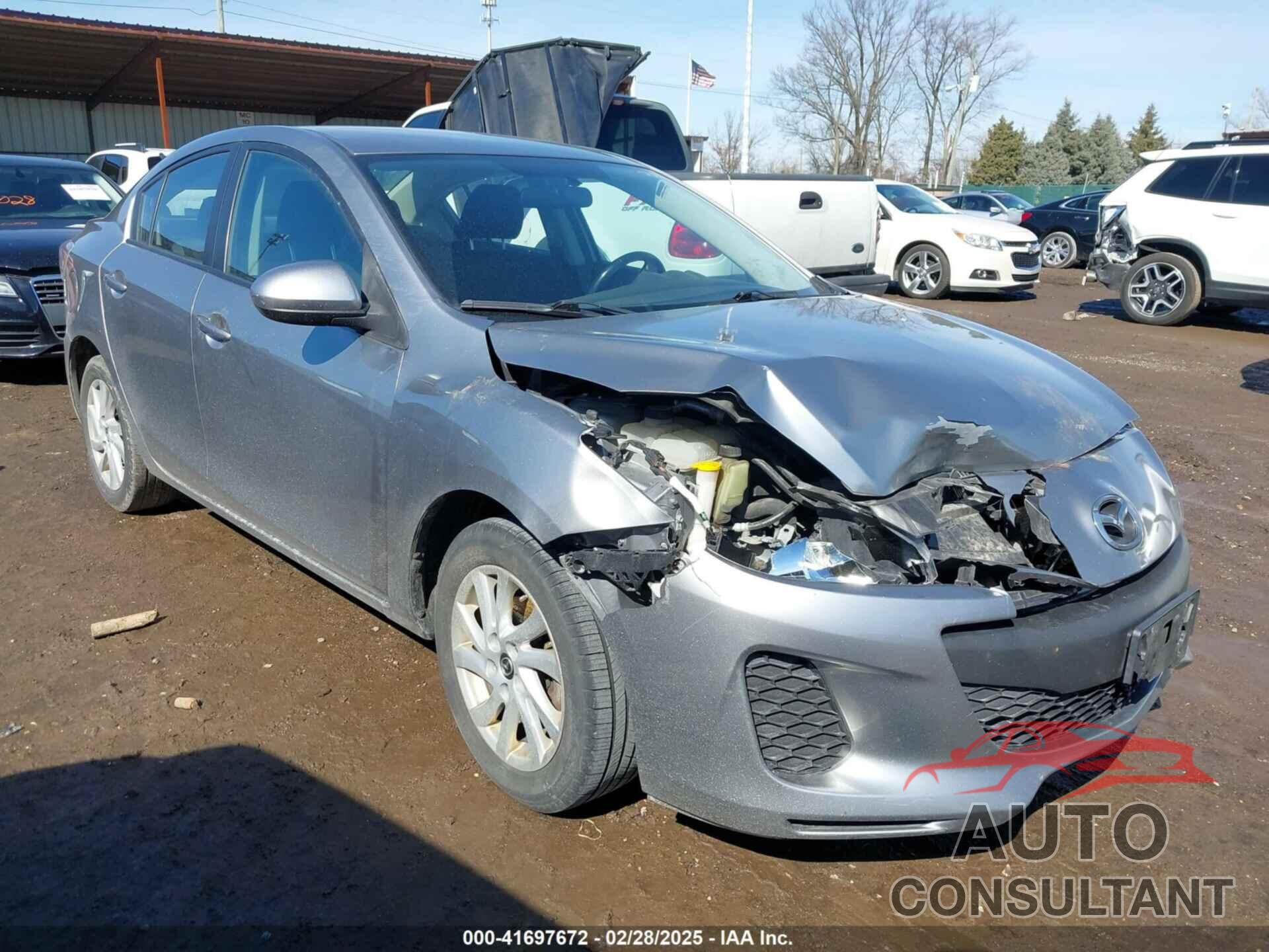 MAZDA MAZDA3 2013 - JM1BL1V75D1718008