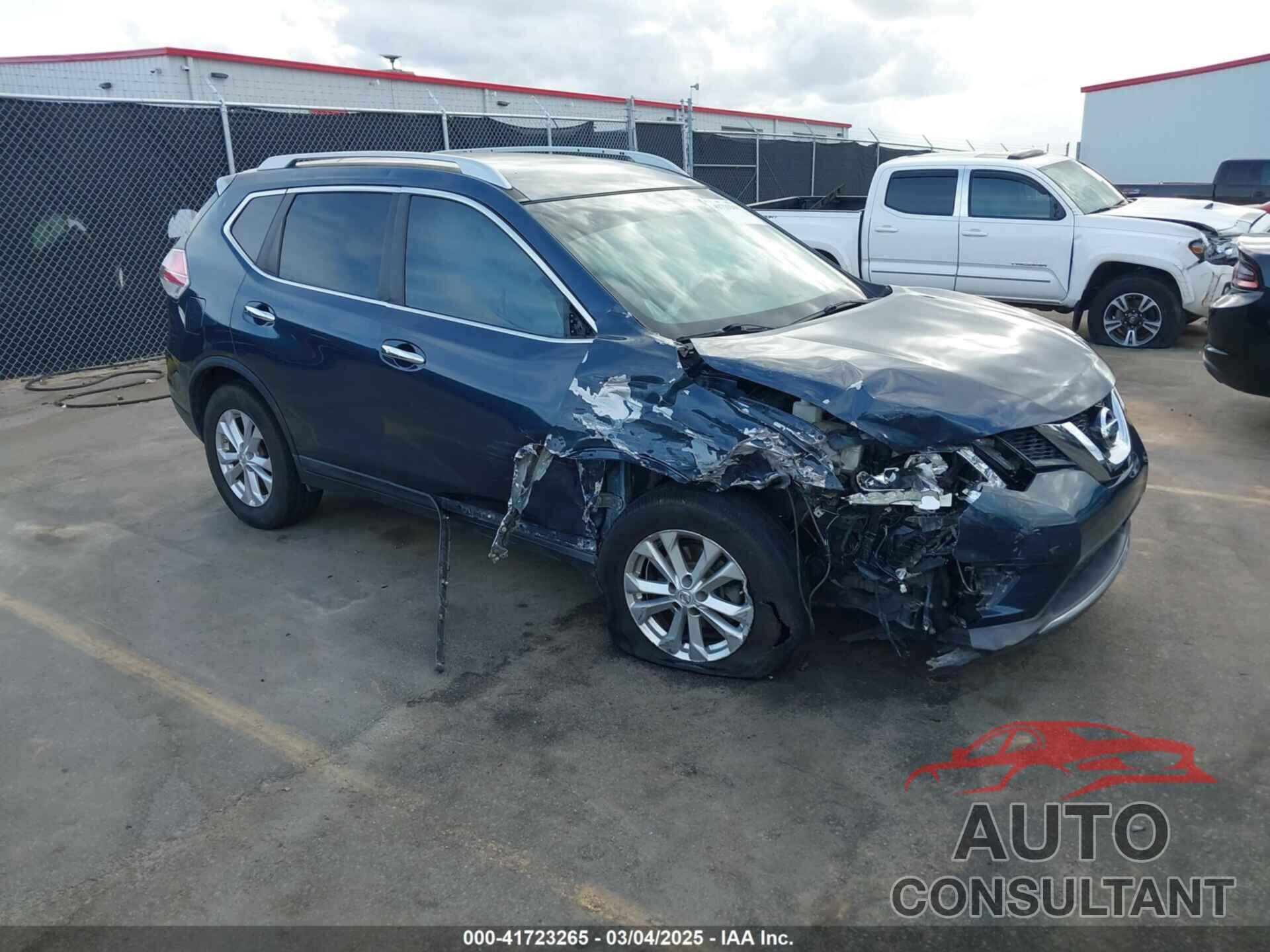 NISSAN ROGUE 2015 - KNMAT2MV5FP583081