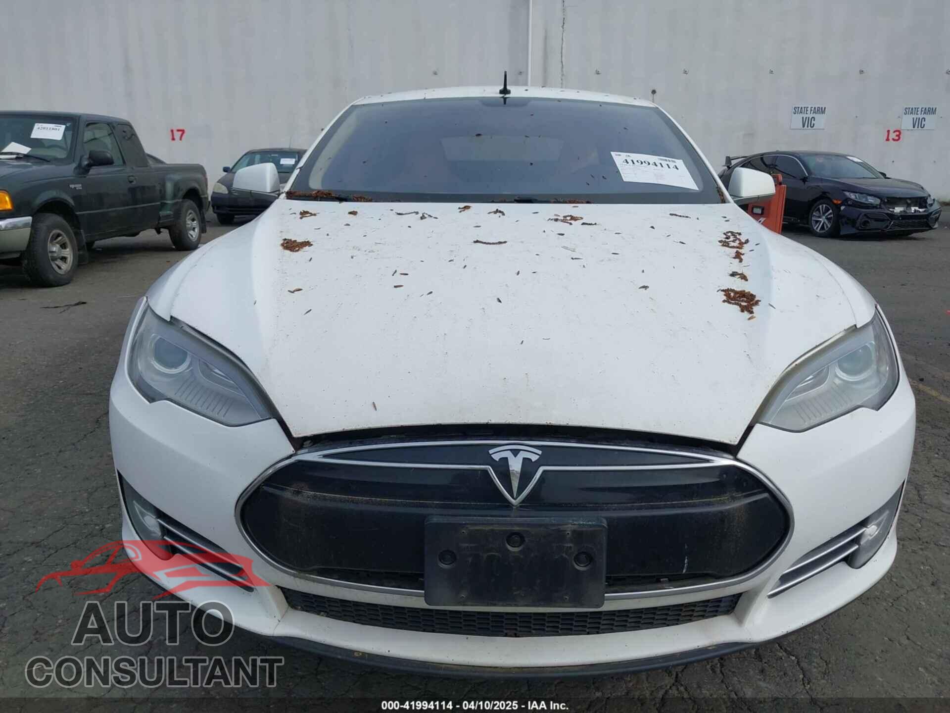 TESLA MODEL S 2012 - 5YJSA1DN6CFS00341