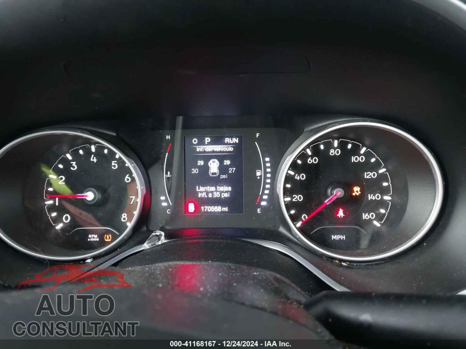JEEP COMPASS 2020 - 3C4NJDBB3LT160583
