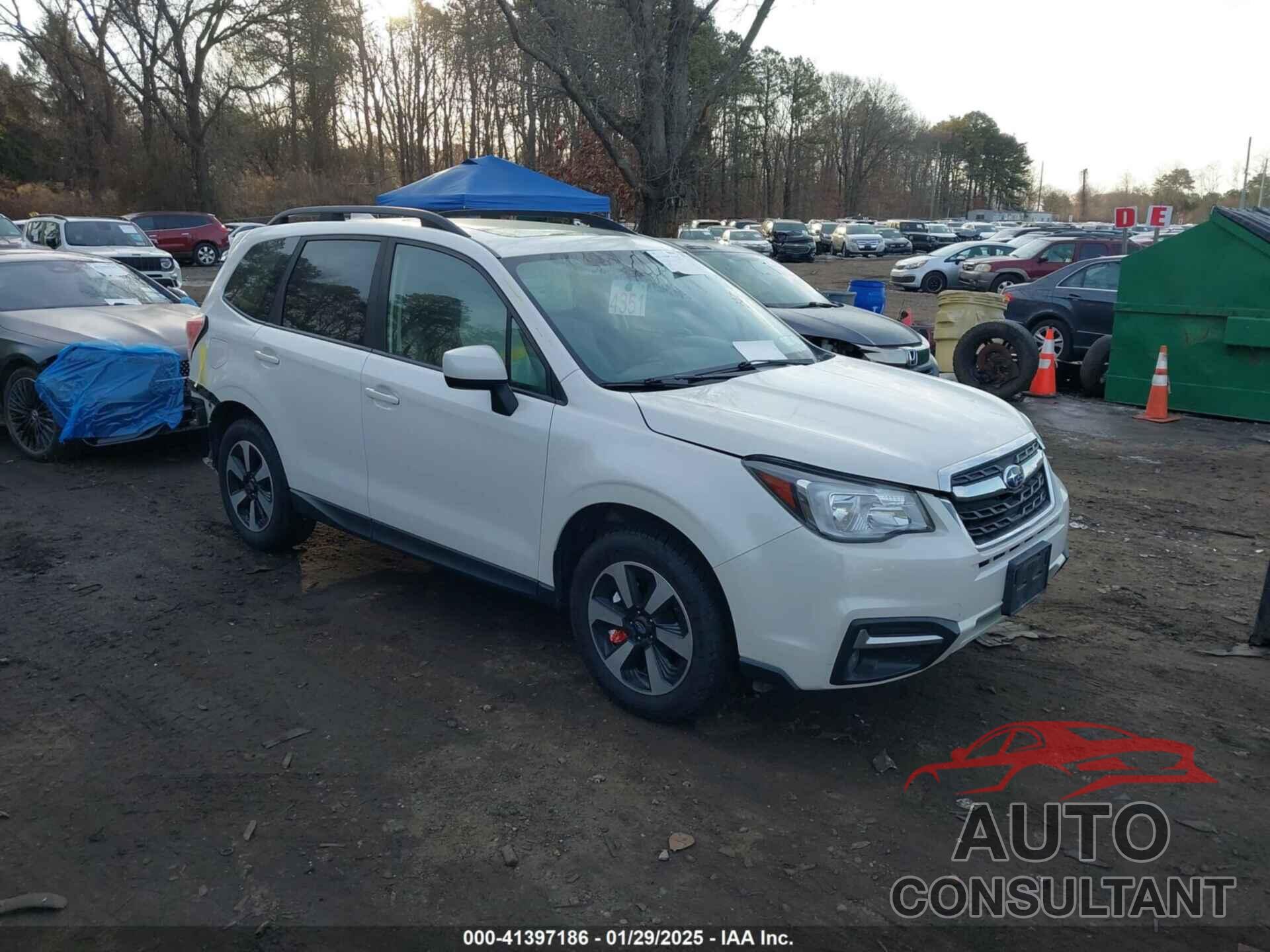 SUBARU FORESTER 2018 - JF2SJAGC4JH562855