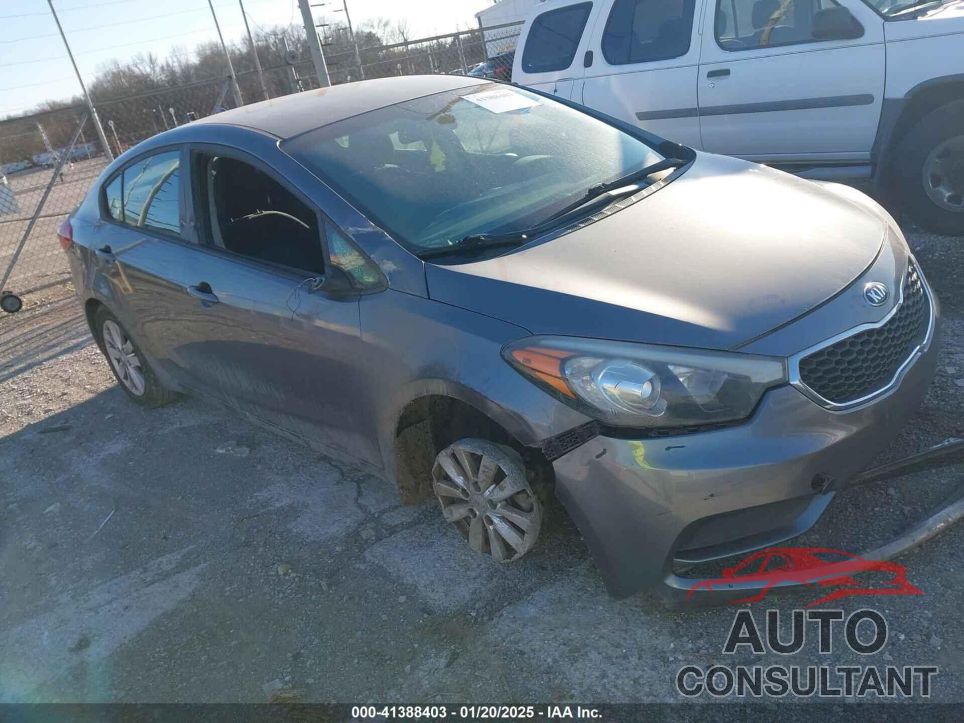 KIA FORTE 2016 - KNAFX4A63G5568639