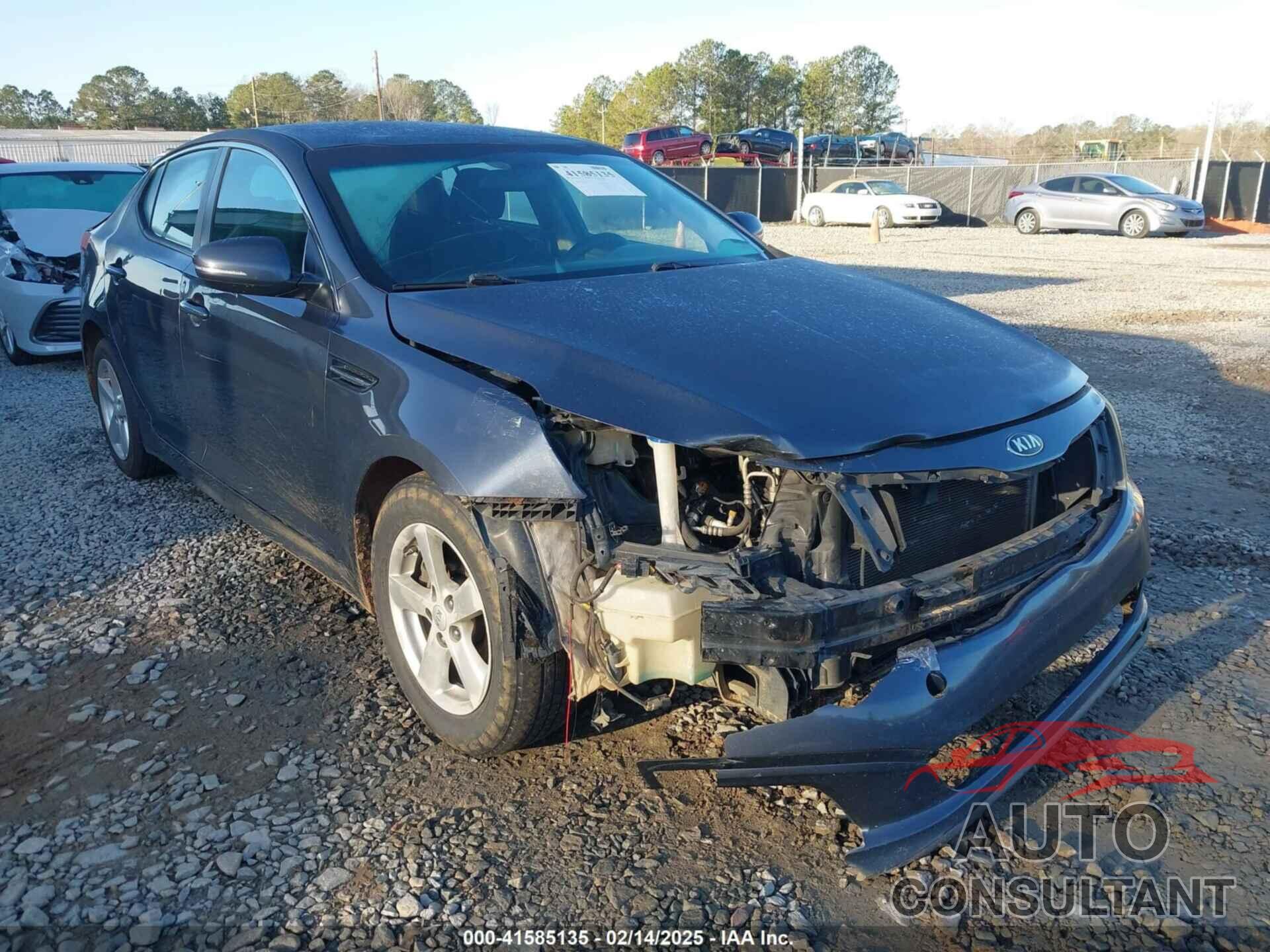 KIA OPTIMA 2015 - KNAGM4A76F5536174
