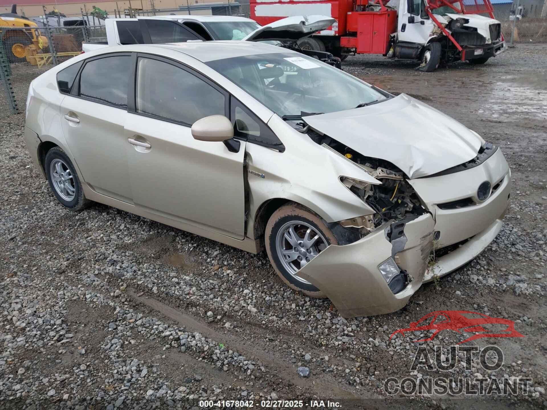 TOYOTA PRIUS 2010 - JTDKN3DU1A0081830