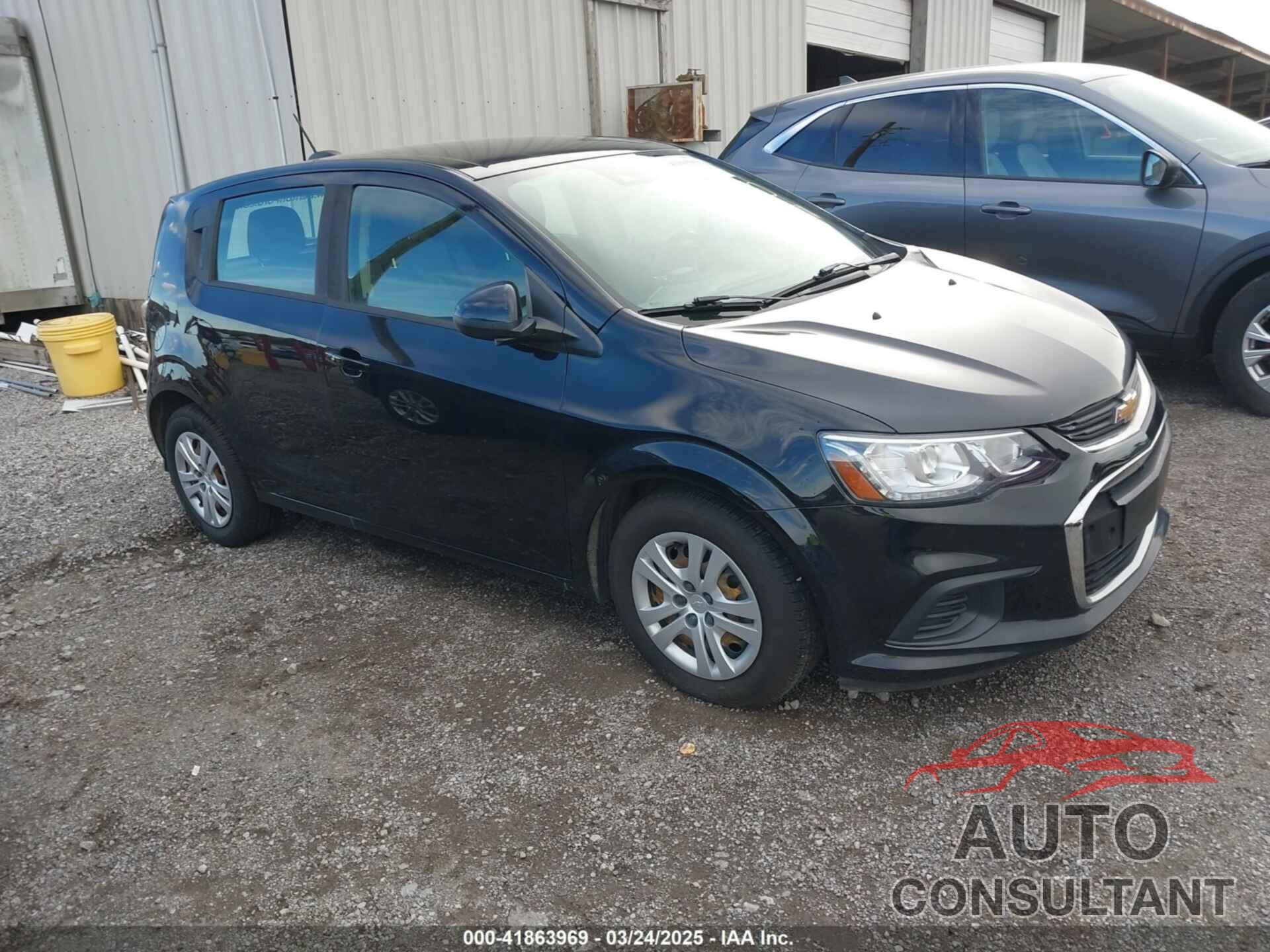 CHEVROLET SONIC 2020 - 1G1JG6SBXL4129709