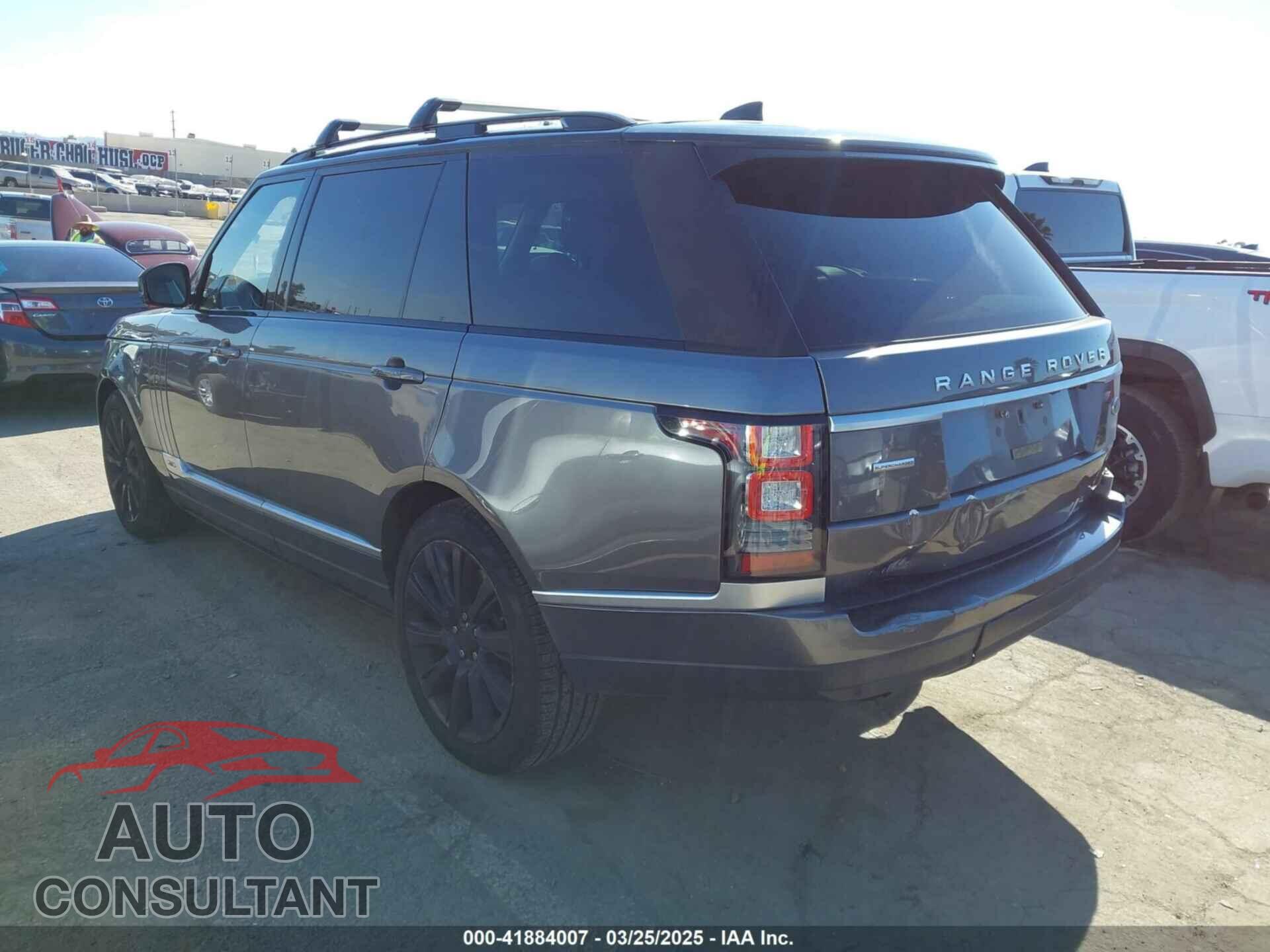 LAND ROVER RANGE ROVER 2017 - SALGS5FE2HA322548