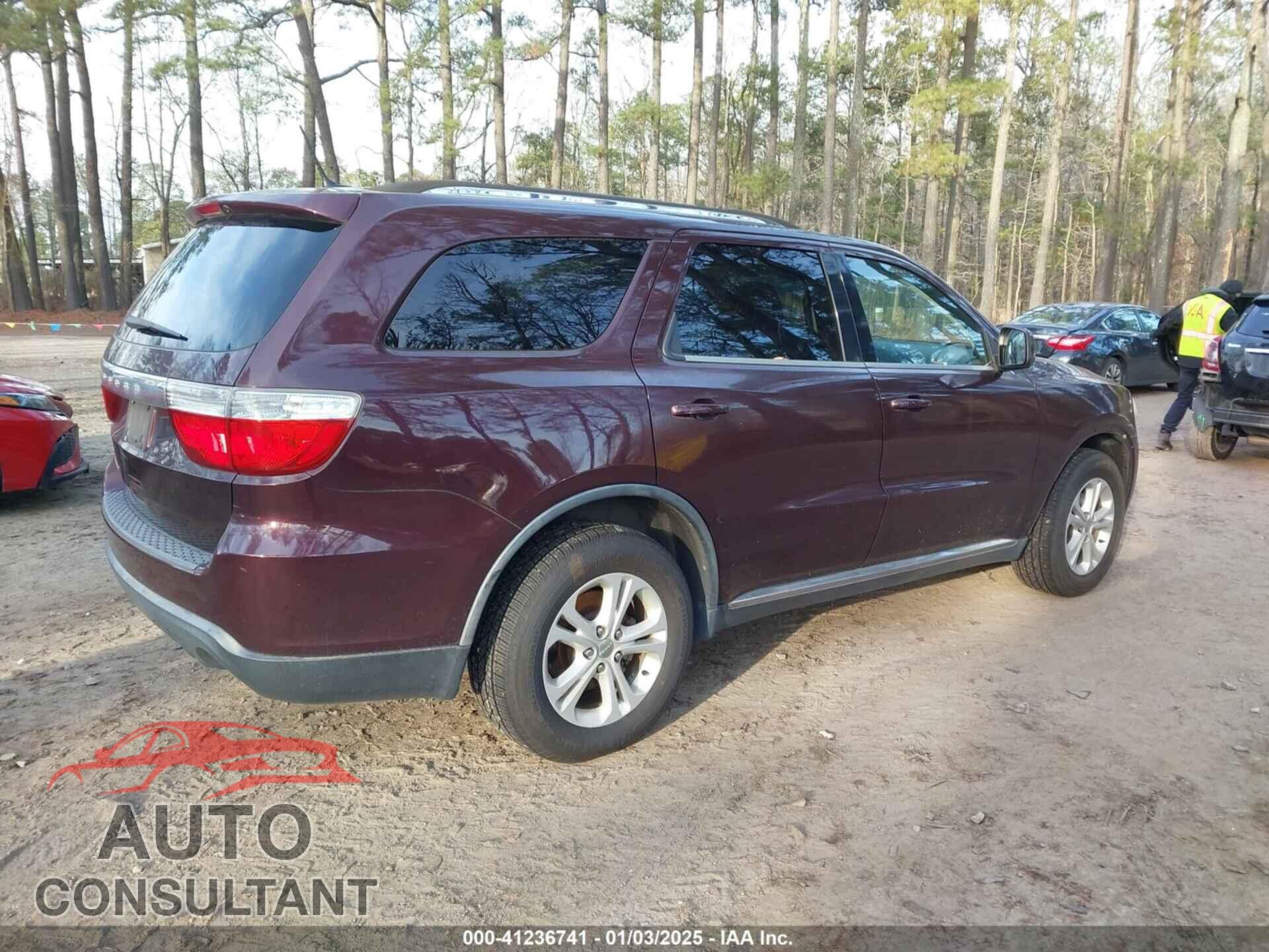 DODGE DURANGO 2012 - 1C4RDJAG7CC147013
