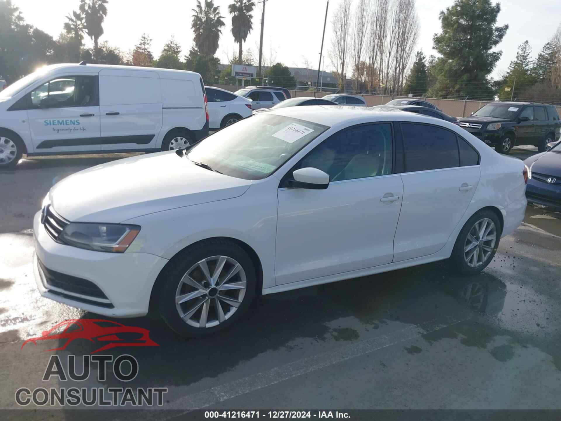 VOLKSWAGEN JETTA 2017 - 3VW2B7AJ8HM301480