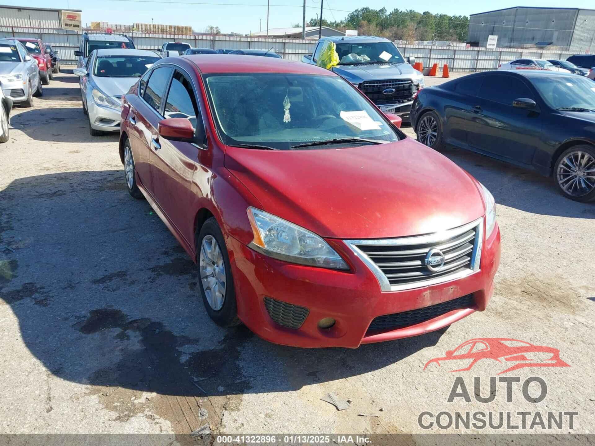 NISSAN SENTRA 2013 - 3N1AB7AP1DL616868