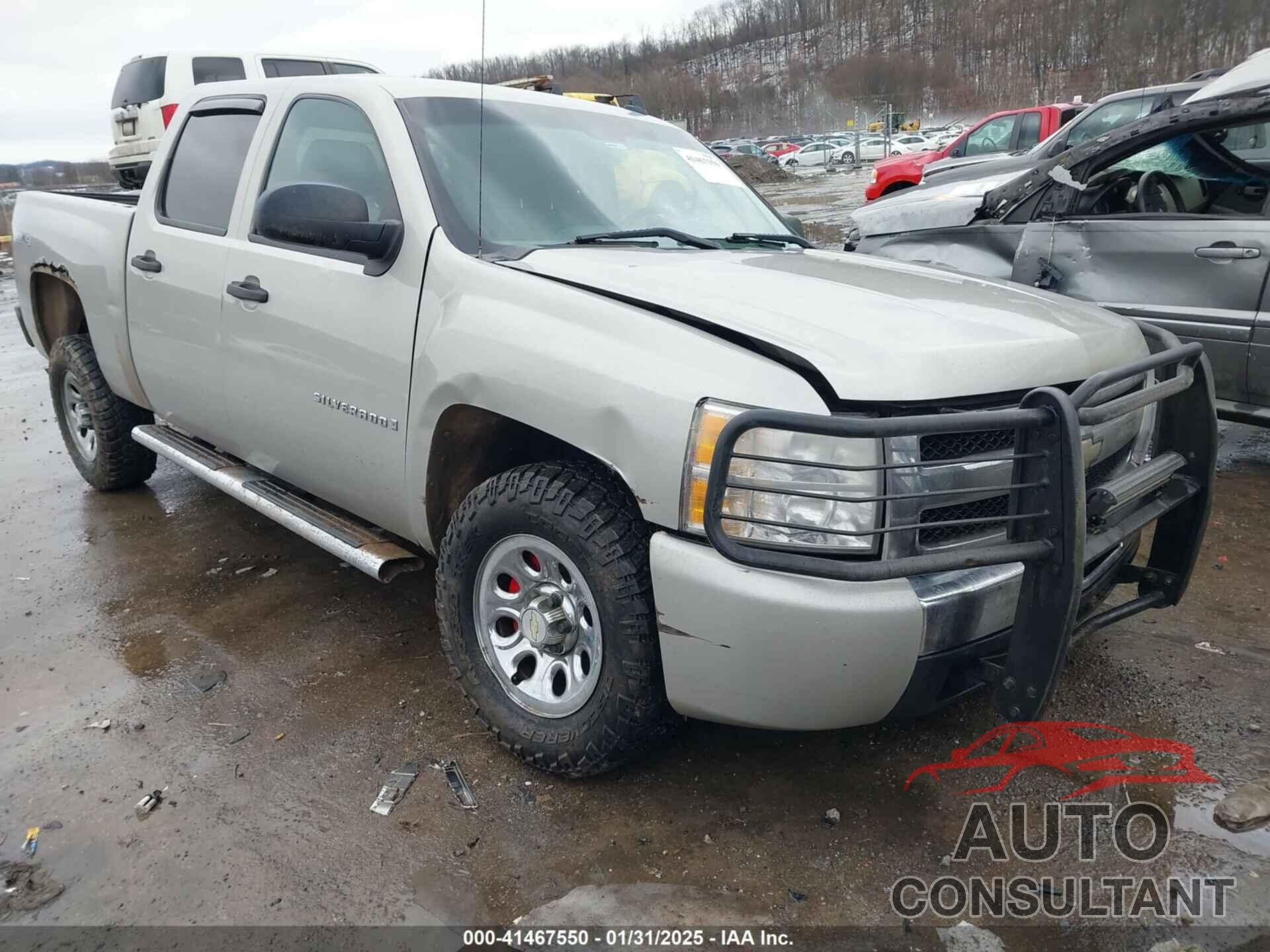 CHEVROLET SILVERADO 1500 2009 - 3GCEK13C69G223860