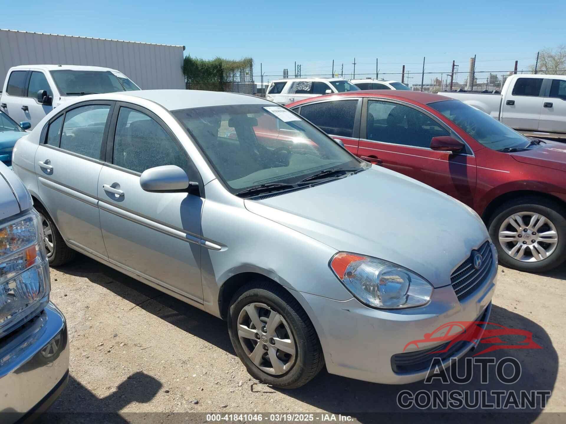 HYUNDAI ACCENT 2011 - KMHCN4ACXBU586180