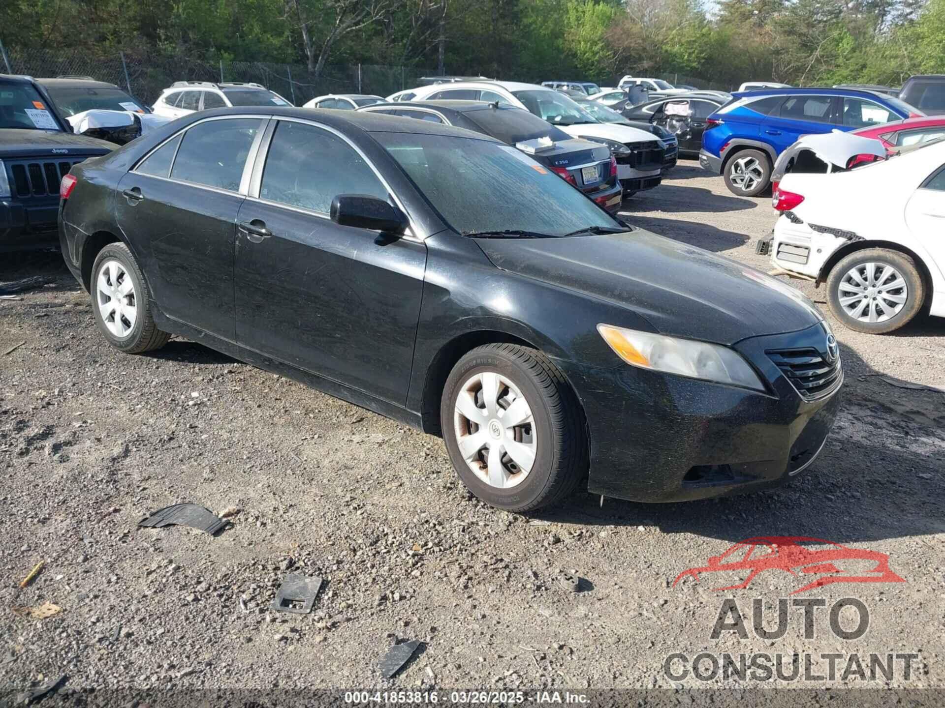 TOYOTA CAMRY 2009 - 4T4BE46K79R124574