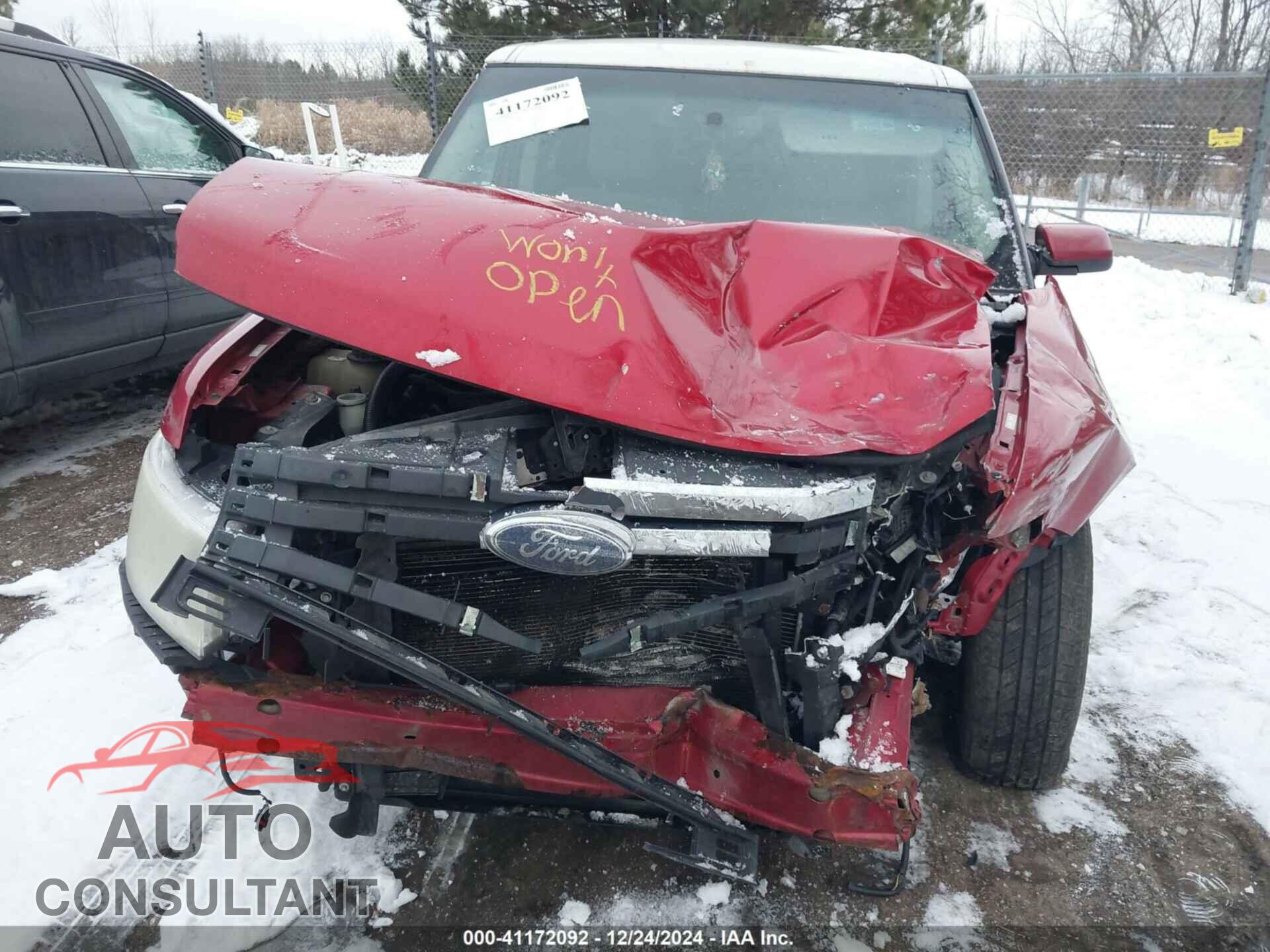 FORD FLEX 2010 - 2FMGK5CC4ABB29186