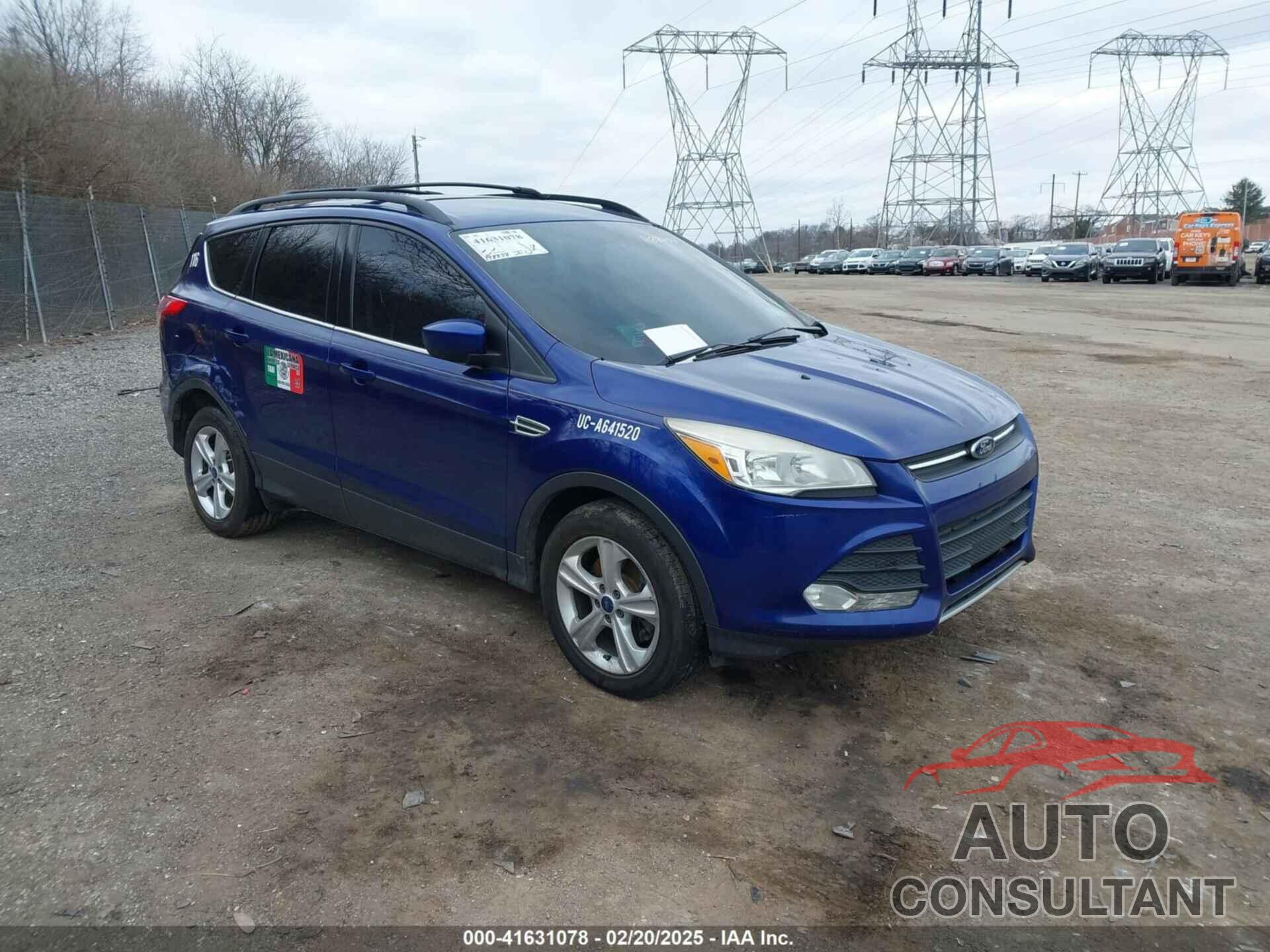 FORD ESCAPE 2016 - 1FMCU9GX1GUA88757