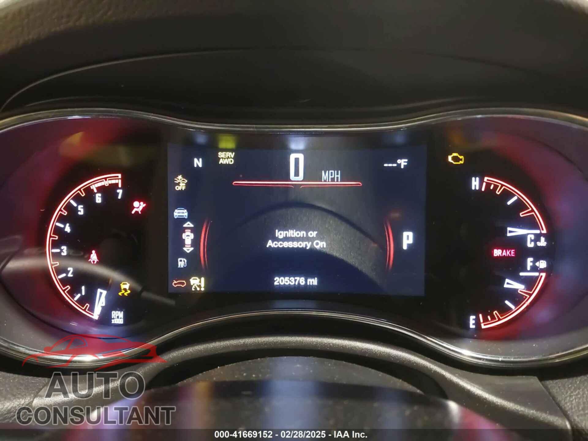 DODGE DURANGO 2017 - 1C4SDJCT6HC834129