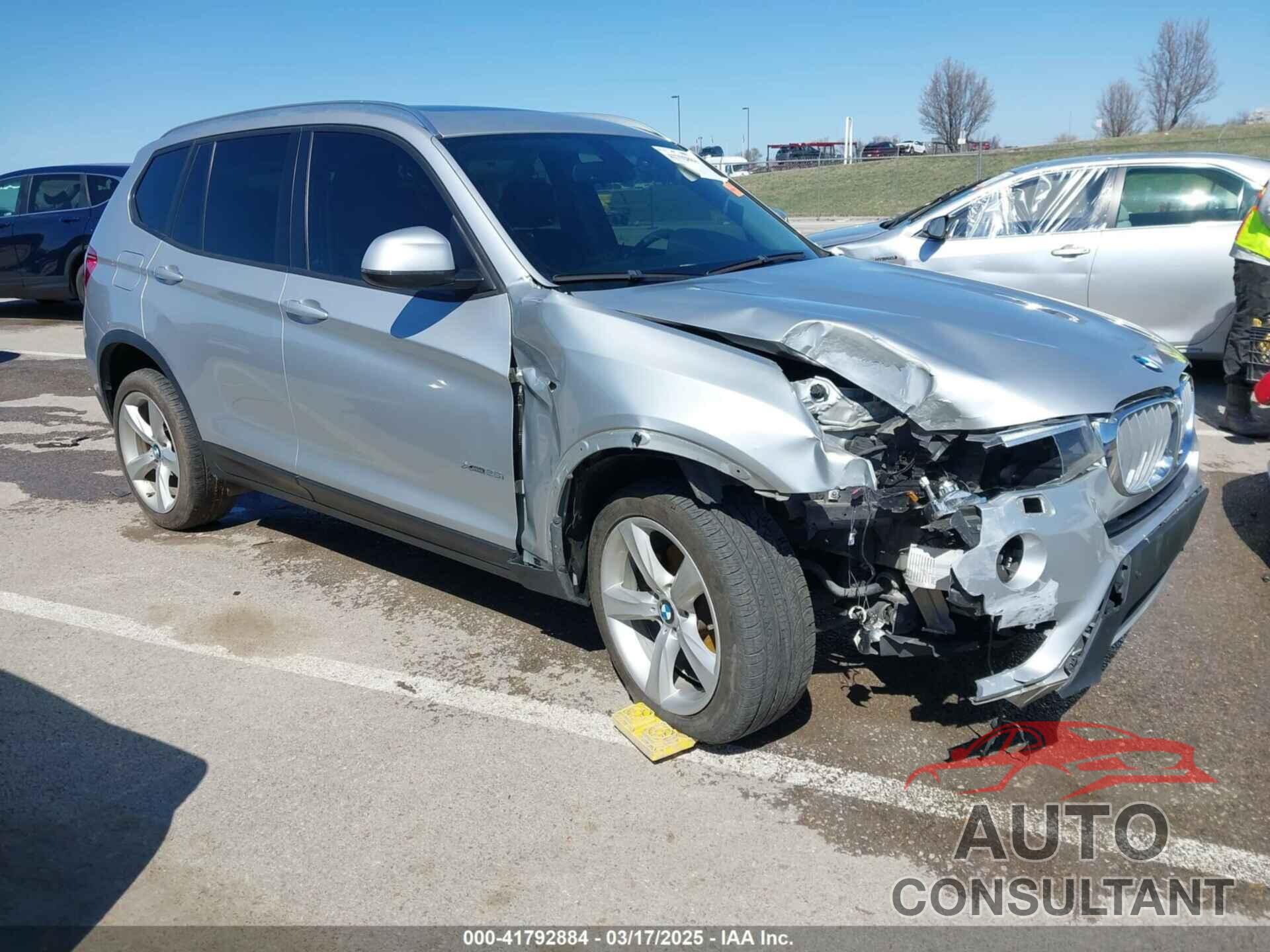 BMW X3 2017 - 5UXWX9C55H0T07126